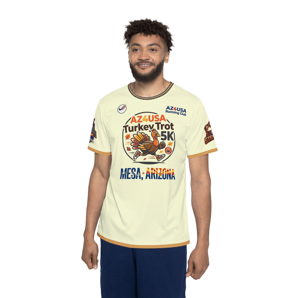 Run Wild Strut 5K Jersey – AZ4USA Running Club Thanksgiving Design
