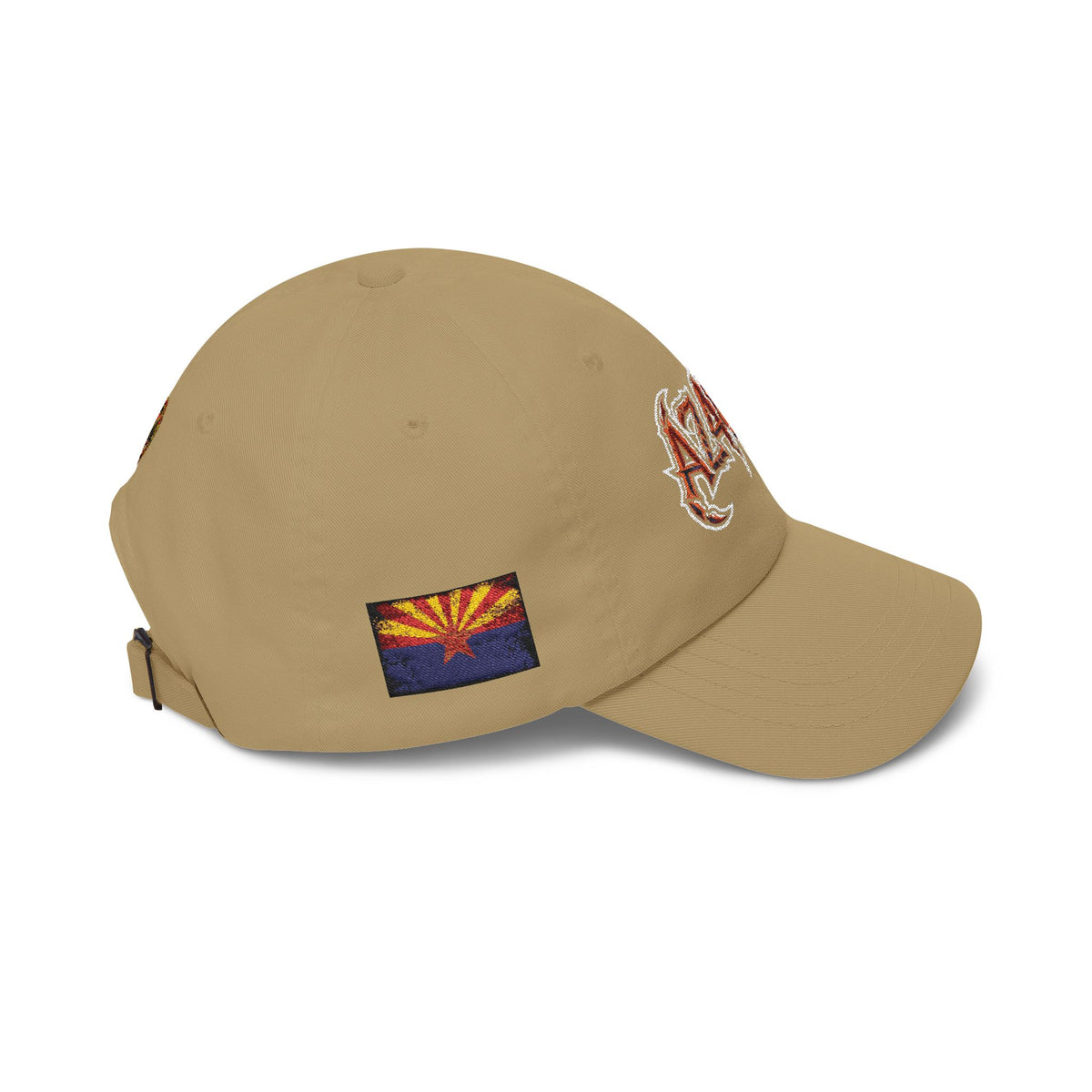 Dad Cap — Retro Grunge Scorpion Patch Baseball Hat