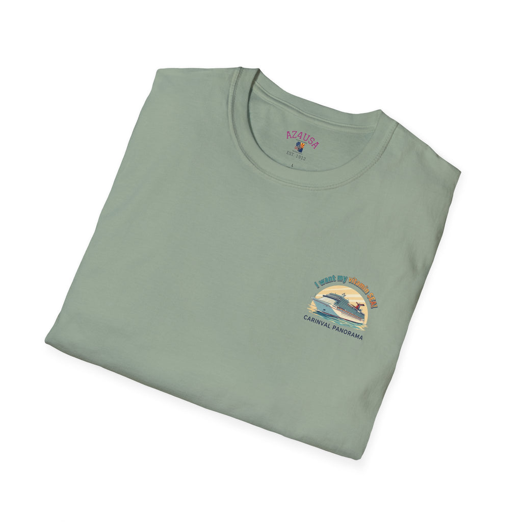 Cruise Boat T-Shirt — "I Saved My Vitamin Sea" Nautical Tee (2026 Cruise)
