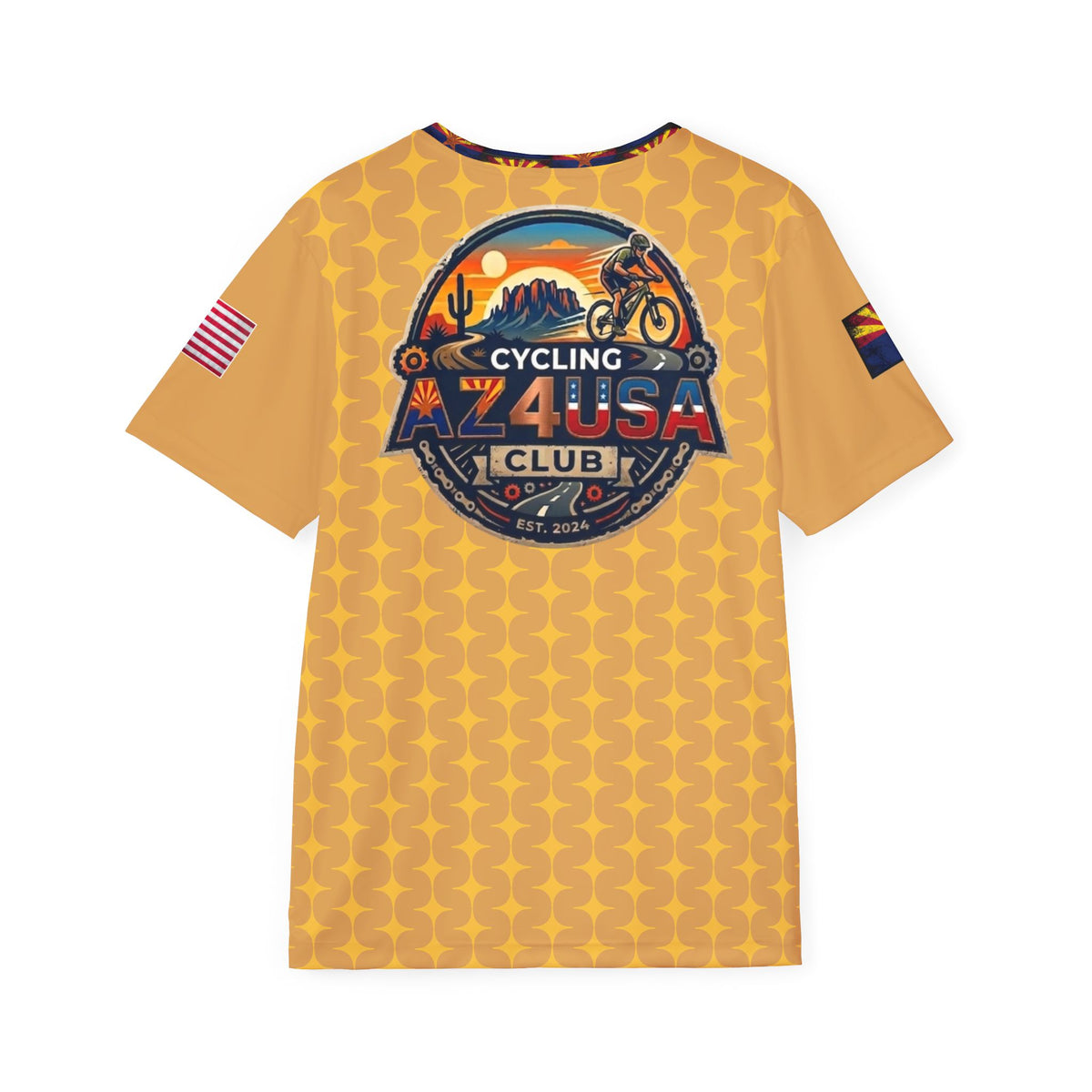 AZ Biking Club Jersey — AZ4USA Cycling Shirt with Moore Back Name