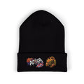 Embroidered Graffiti AZ4USA Scorpion Beanie — Classic Cuffed Knit Hat
