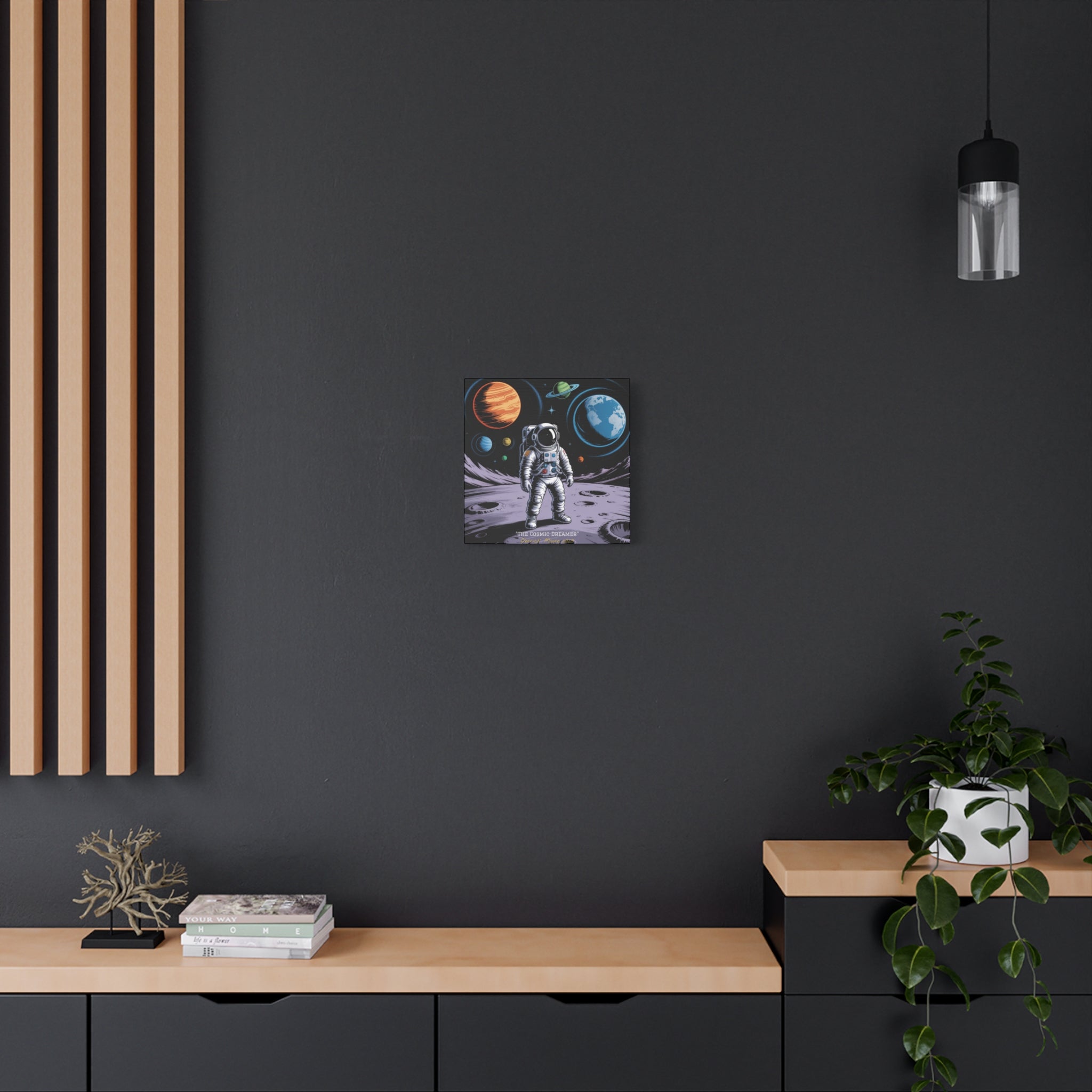 "The Cosmic Dreamer" 2025 - Matte Stretched Canvas Wall Art
