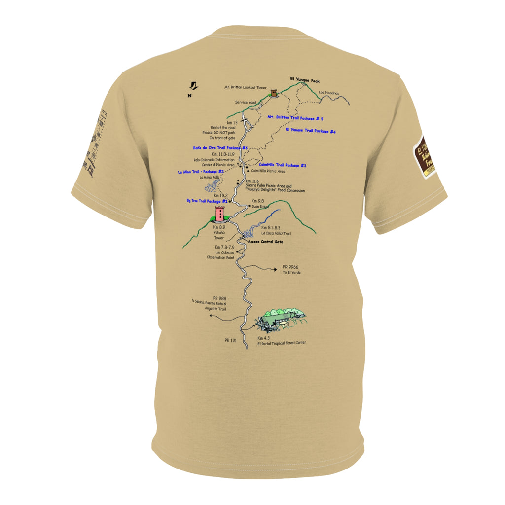 El Yunque Puerto Rico Tee — National Rain Forest Vintage Travel Shirt