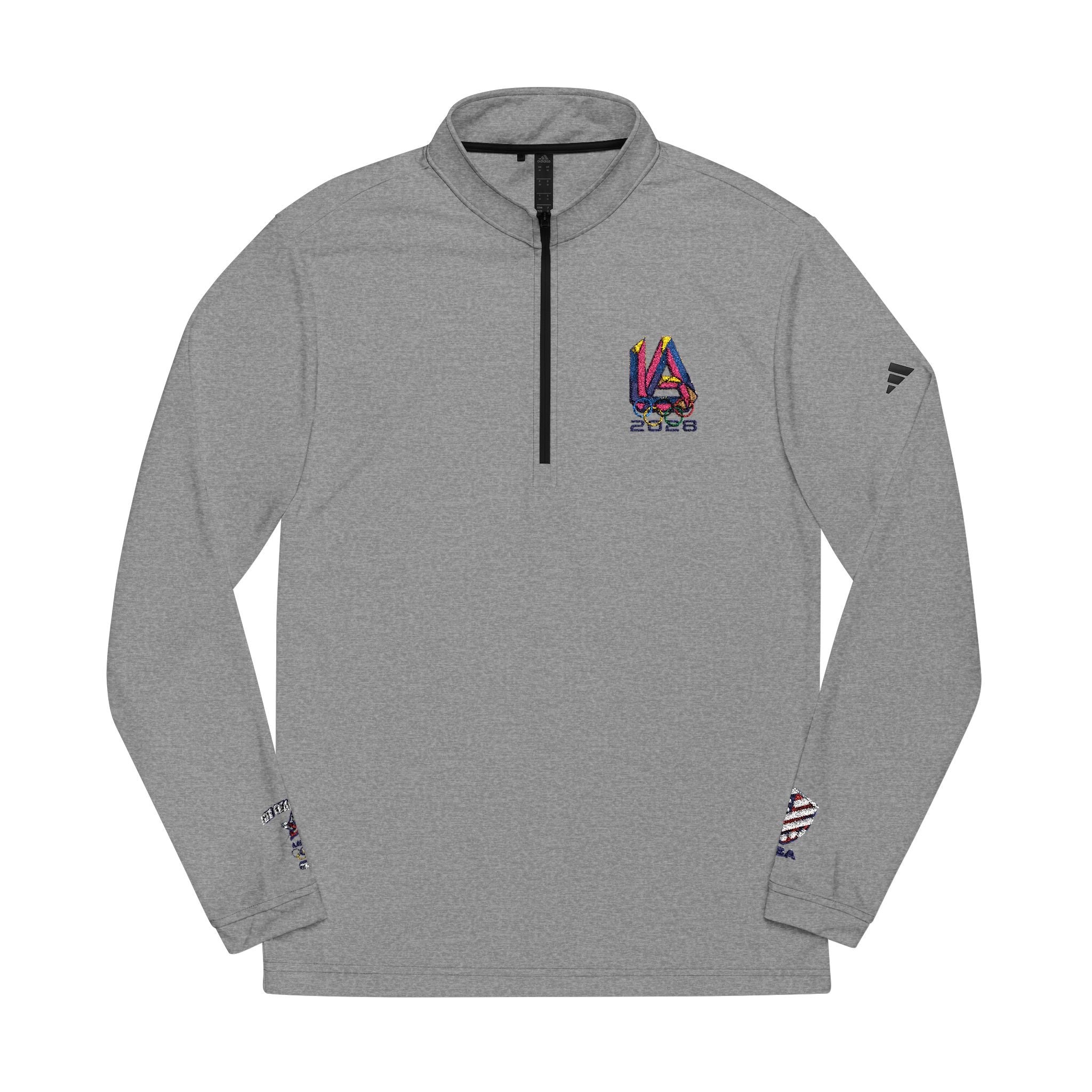 Embroidered LA 2020 Quarter-Zip Pullover