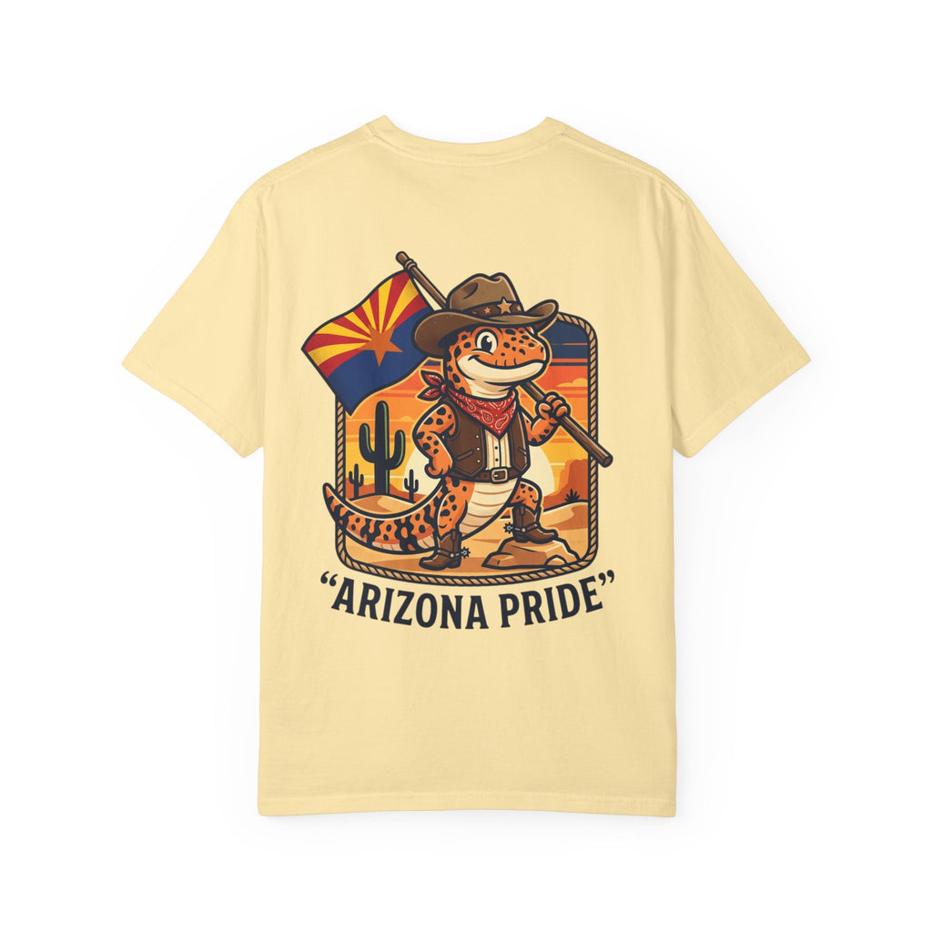 Arizona Pride T-Shirt — Desert Gecko Cowboy Graphic Tee