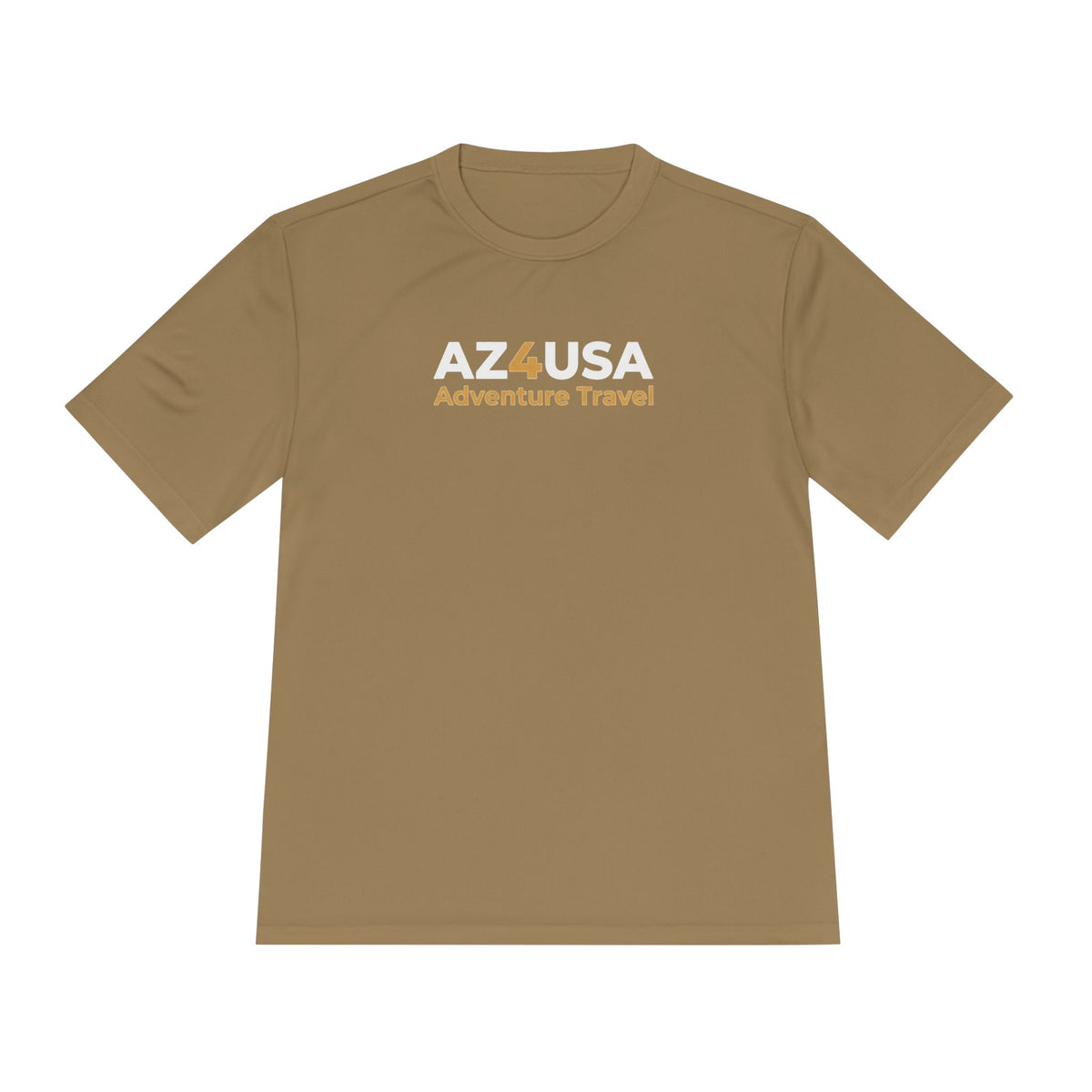 Adventure Travel Tee — “Adventure with a Sting!” Graphic Moisture-Wicking Shirt