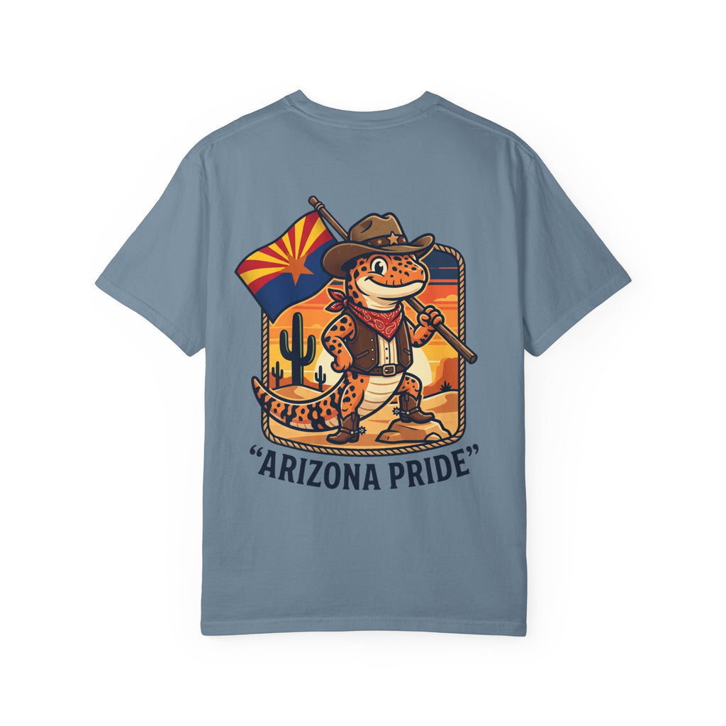 Arizona Pride T-Shirt — Desert Gecko Cowboy Graphic Tee