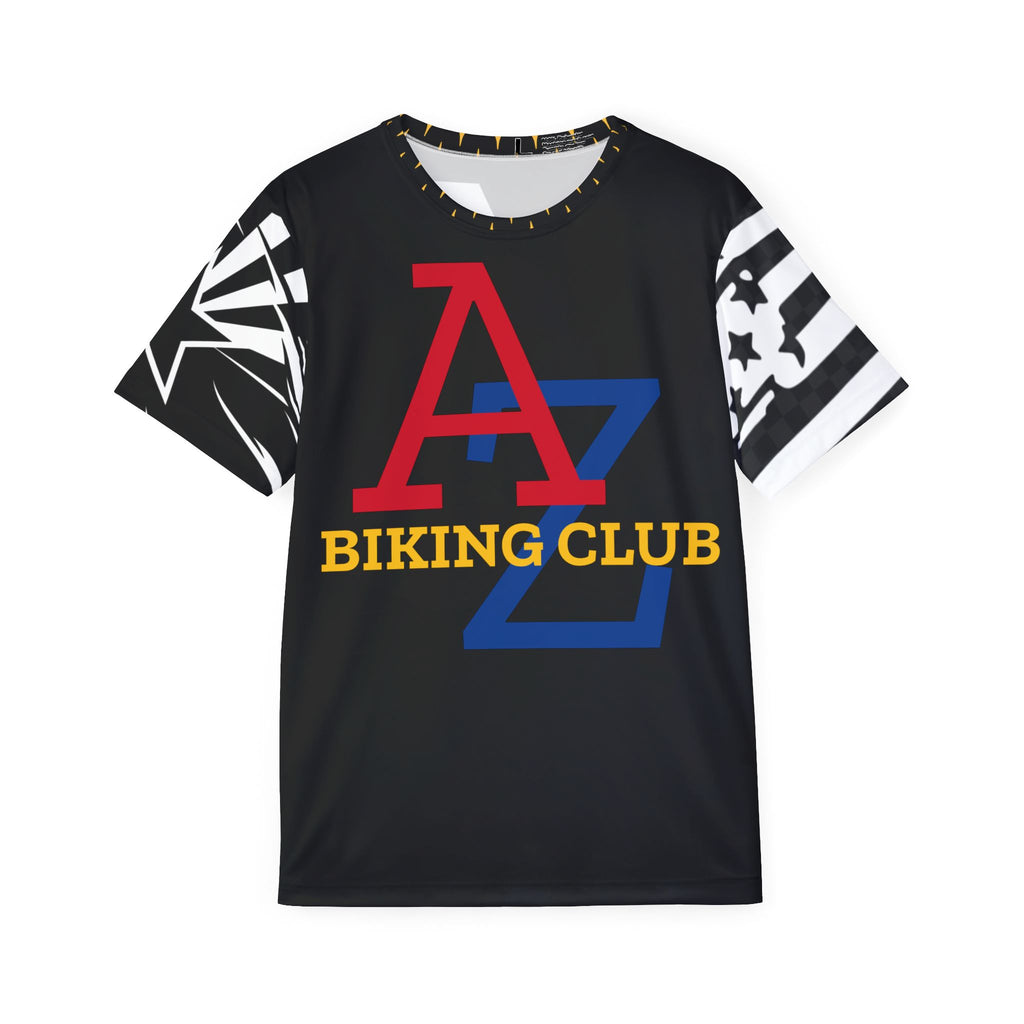 B/W AZ4USA Biking Club Men's Sports Jersey (AOP)