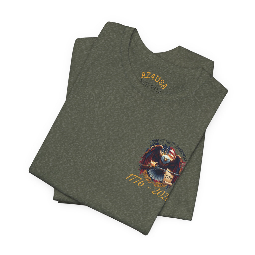 2nd Amendment Eagle T-Shirt — Protect the 2nd Amendment Patriotic USA Tee