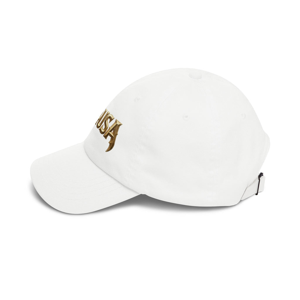 Dad Cap — 'AZ4USA' Gold Embroidered Baseball Hat