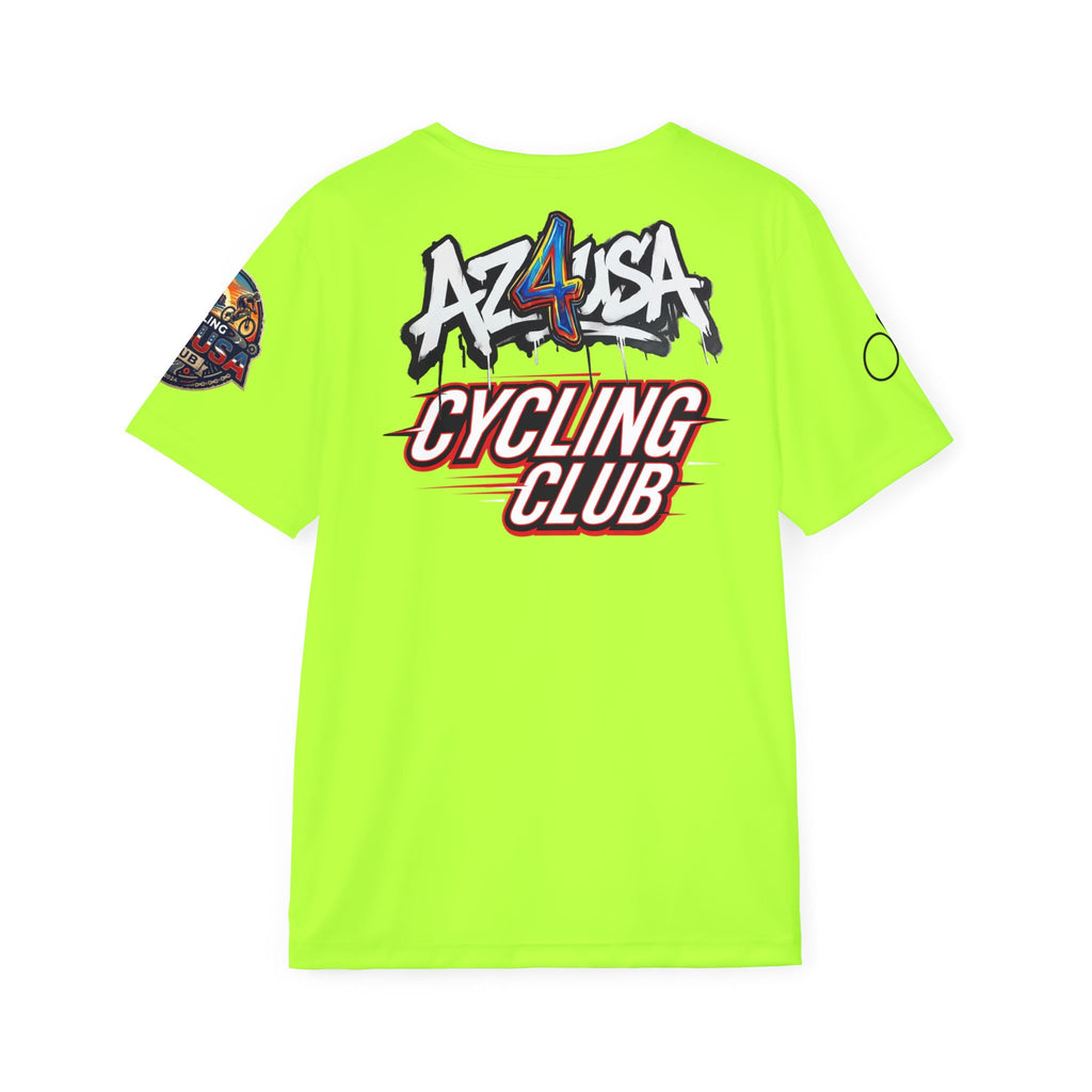 Neon Scorpion Men's Sports Jersey — Azusa Biking Club Graphic Tee