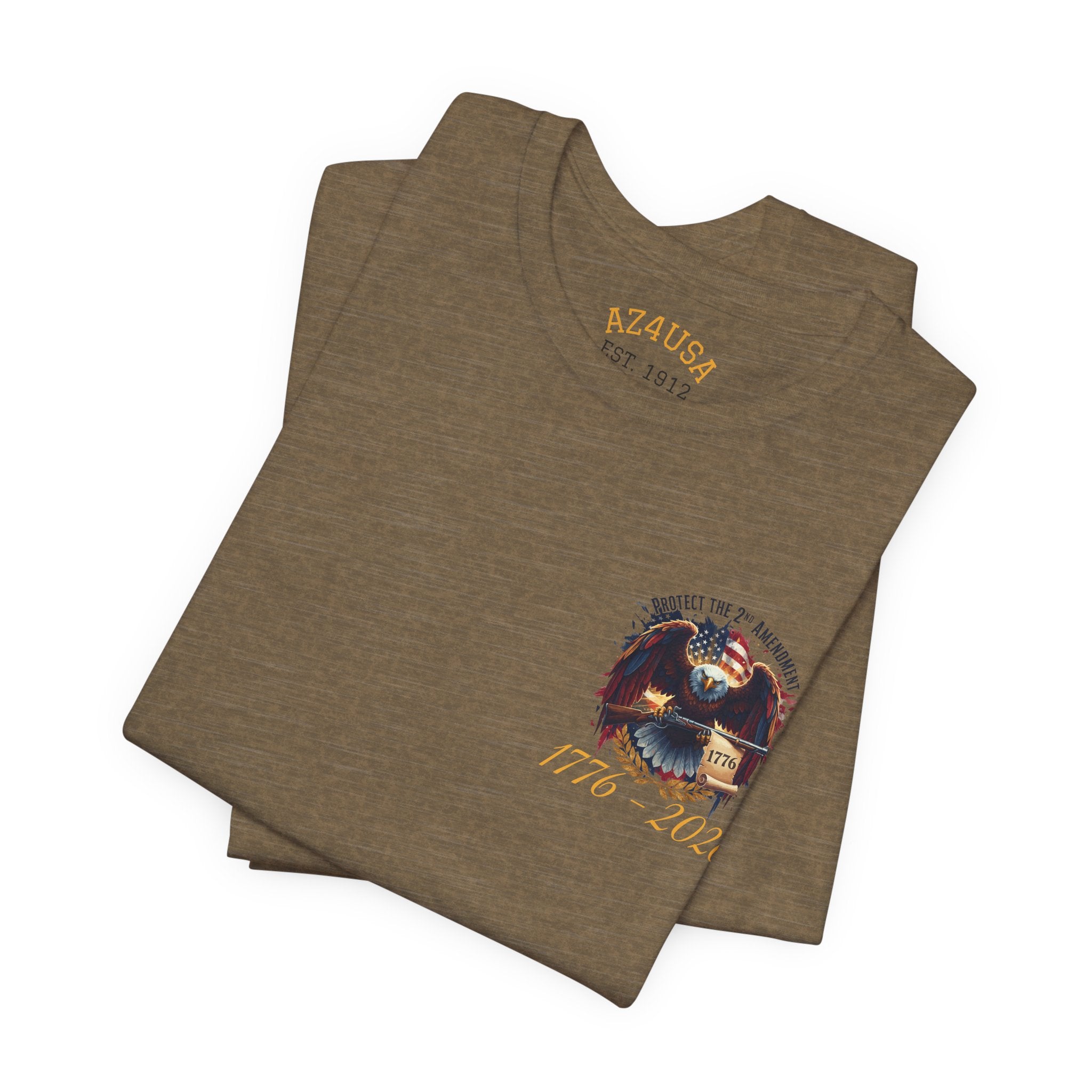 2nd Amendment Eagle T-Shirt — Protect the 2nd Amendment Patriotic USA Tee