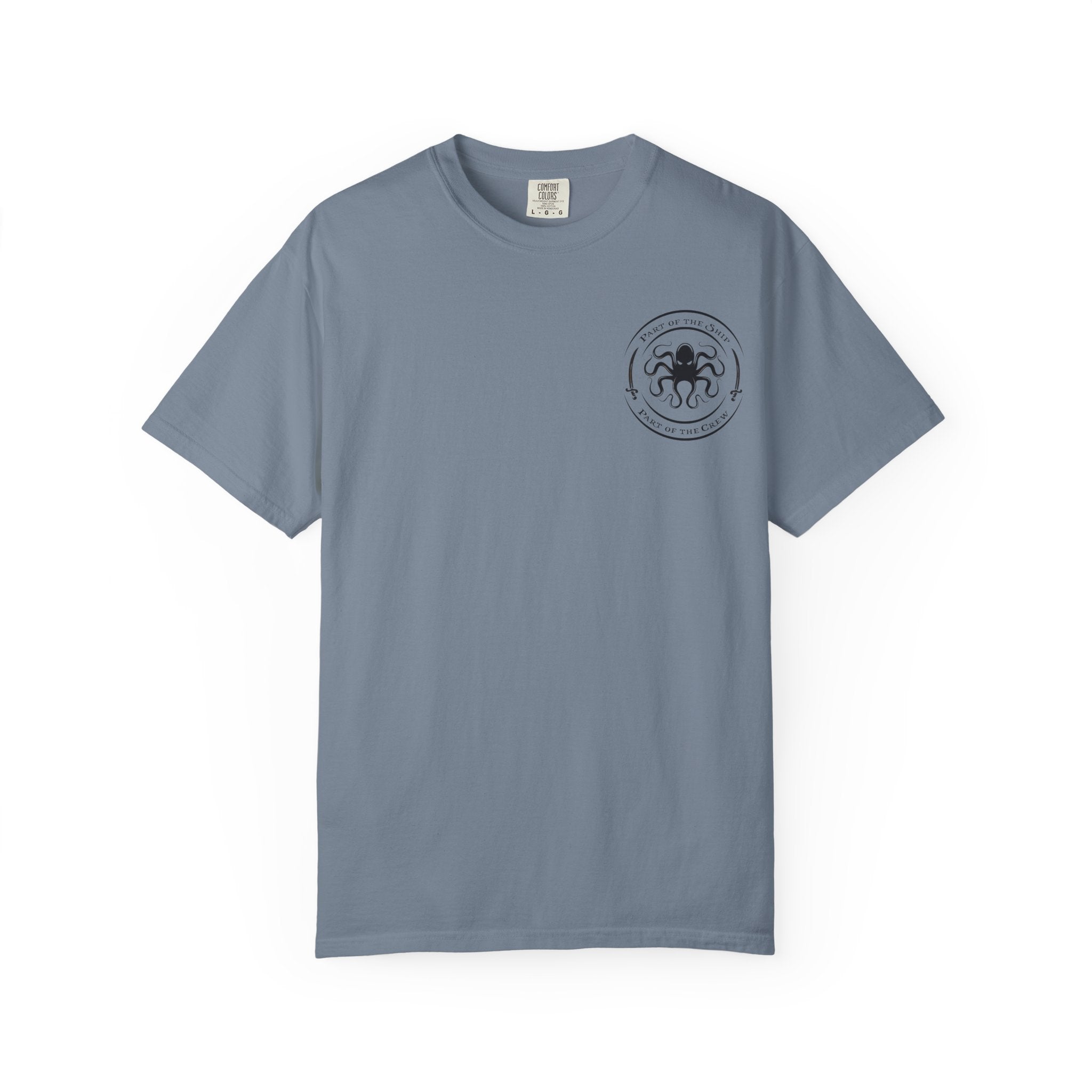 Pirate Skull T-Shirt — “It’s All Fun & Games… until someone needs an eye patch” Novelty Tee