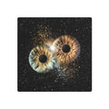 Iridescent Eye Metal Art Sign — Cosmic Iris Wall Decor