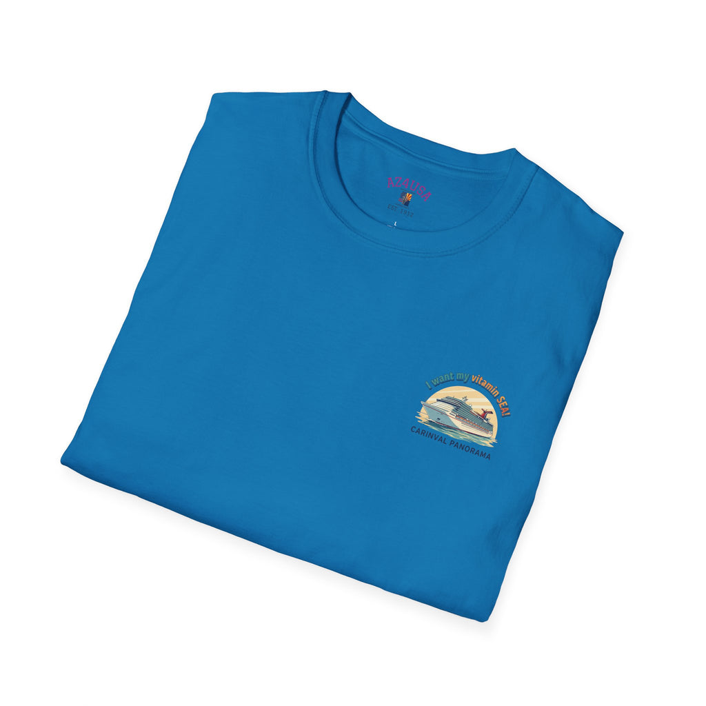Cruise Boat T-Shirt — "I Saved My Vitamin Sea" Nautical Tee (2026 Cruise)