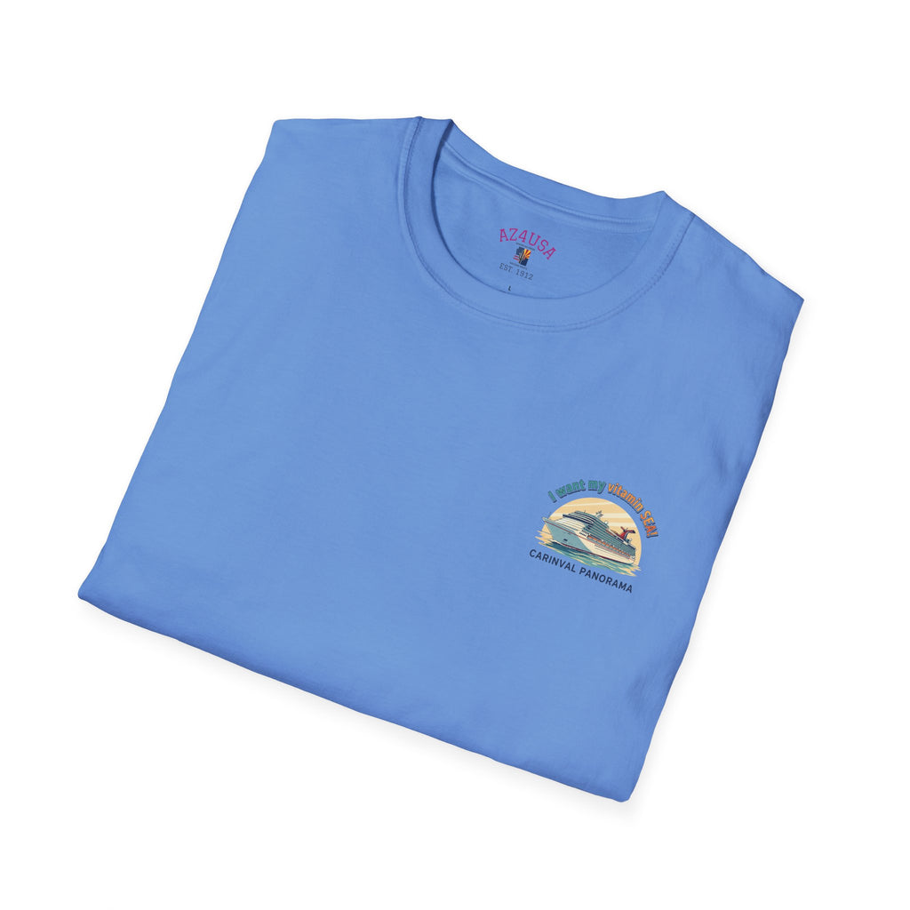 Cruise Boat T-Shirt — "I Saved My Vitamin Sea" Nautical Tee (2026 Cruise)