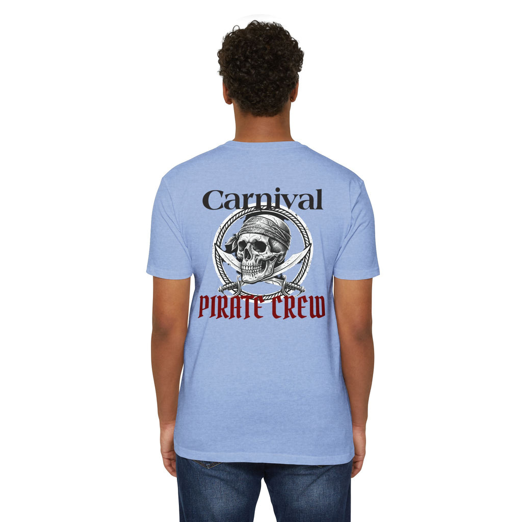 Carnival Pirate Crew T-Shirt — Skull & Crossbones Retro Festival Tee