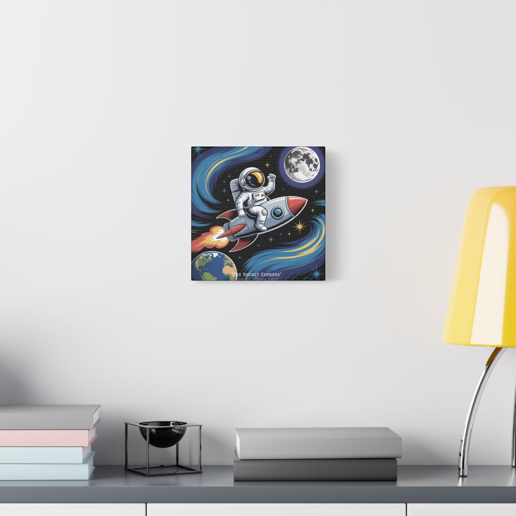 "The Rocket Express" 2025 - Matte Stretched Canvas Wall Art