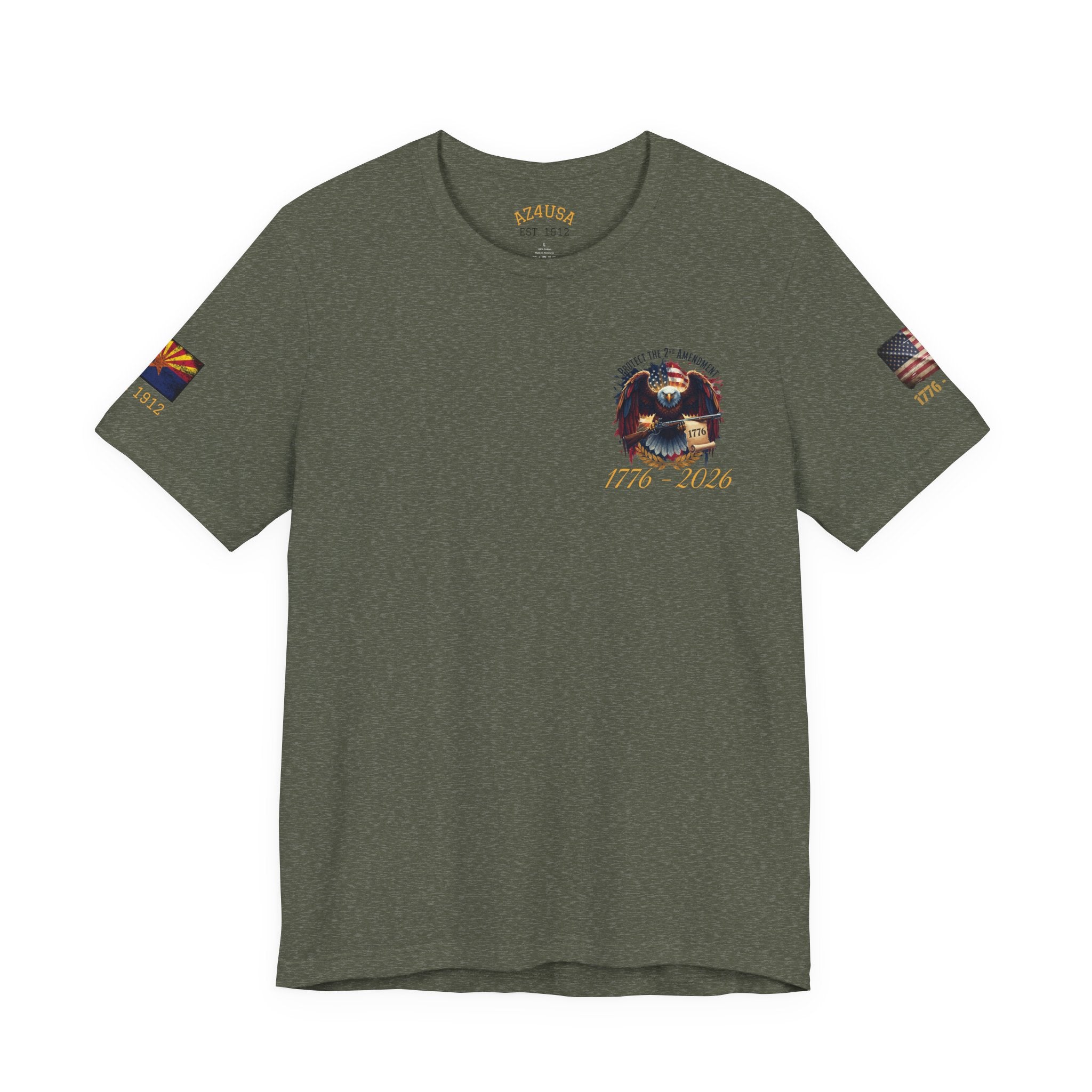 2nd Amendment Eagle T-Shirt — Protect the 2nd Amendment Patriotic USA Tee