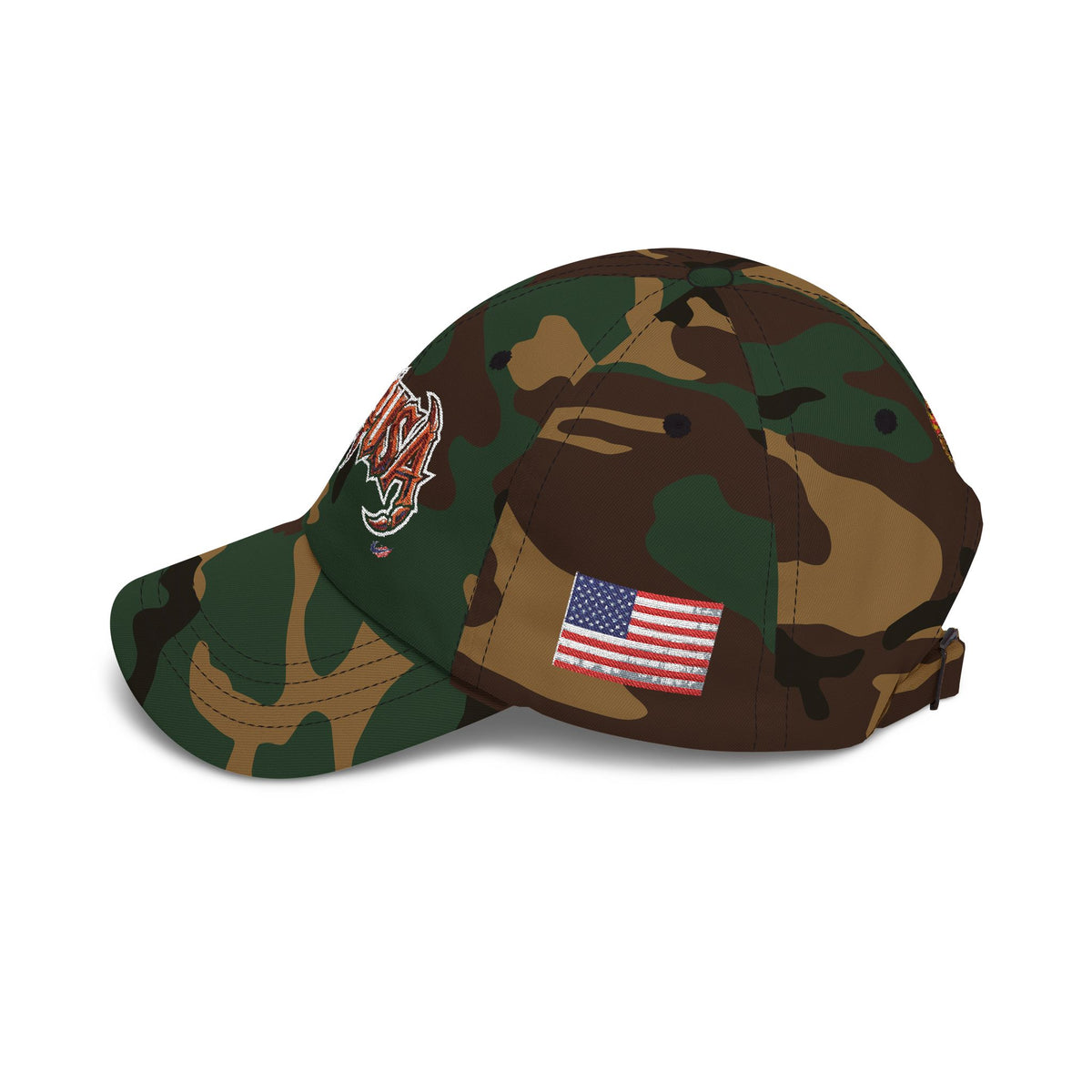 Dad Cap — Retro Grunge Scorpion Patch Baseball Hat