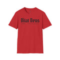Ditat Deus 'God Enriches' Graphic T‑Shirt — Arizona Cross & Flag Design