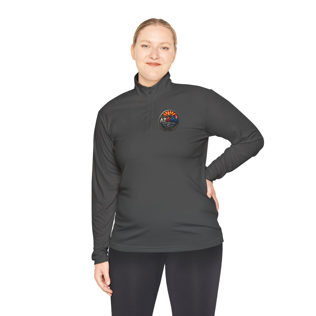 Quarter-Zip Pullover — Az4USA Cycling Club Graphic