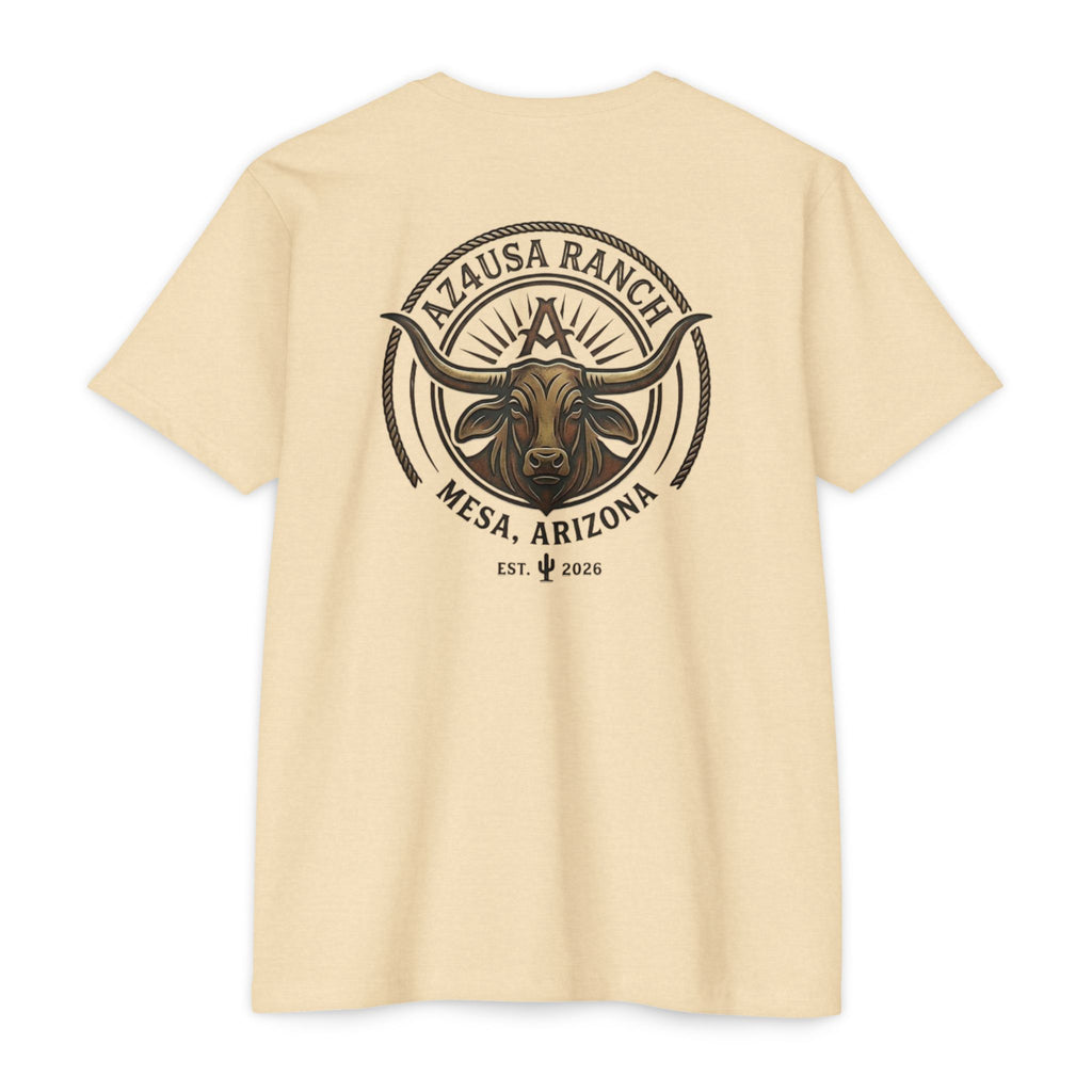 Arizona Ranch T-Shirt — "AZ4USA Ranch" Western Graphic Tee