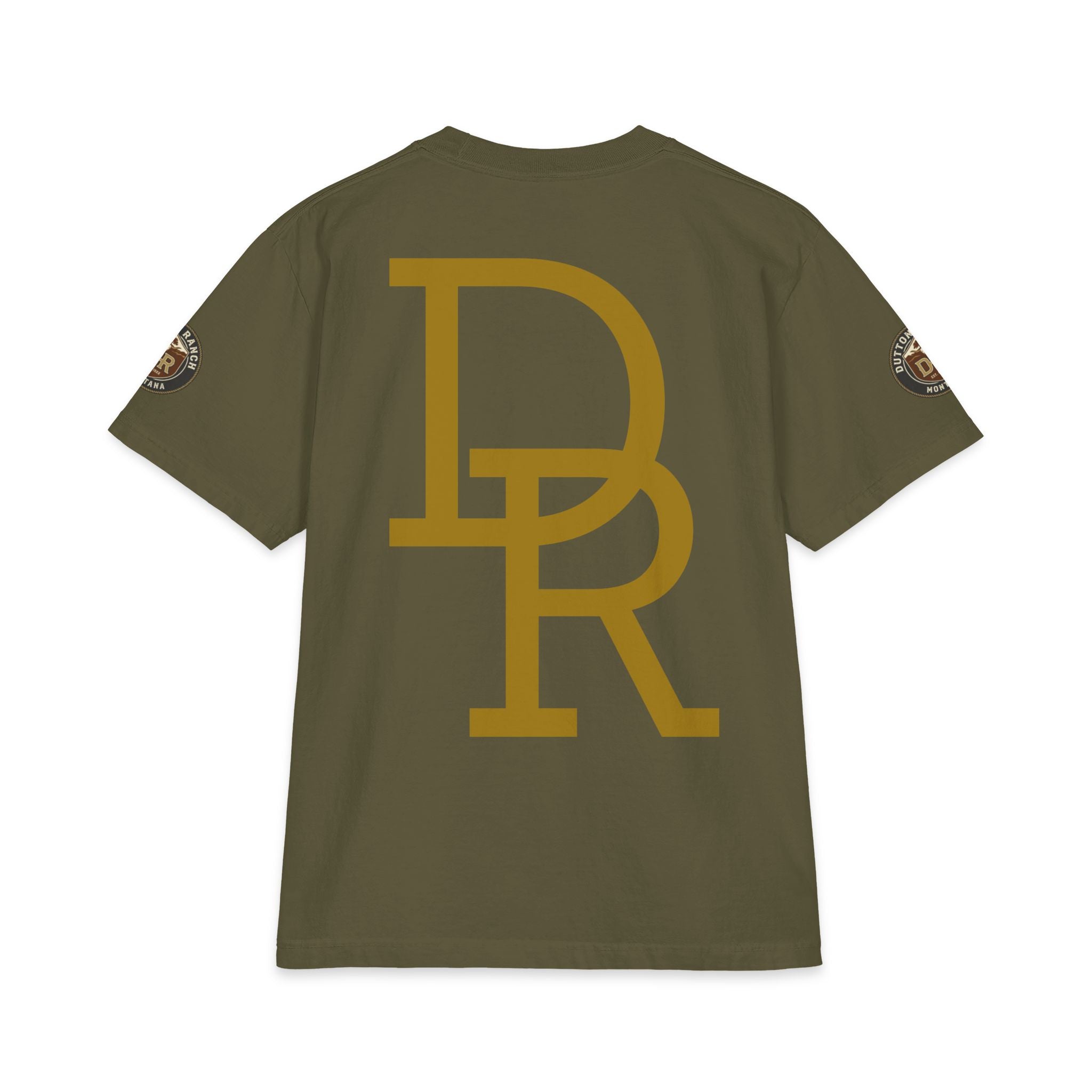 Dutton Ranch Logo T-Shirt — Yellowstone Inspired Western Ranch Tee