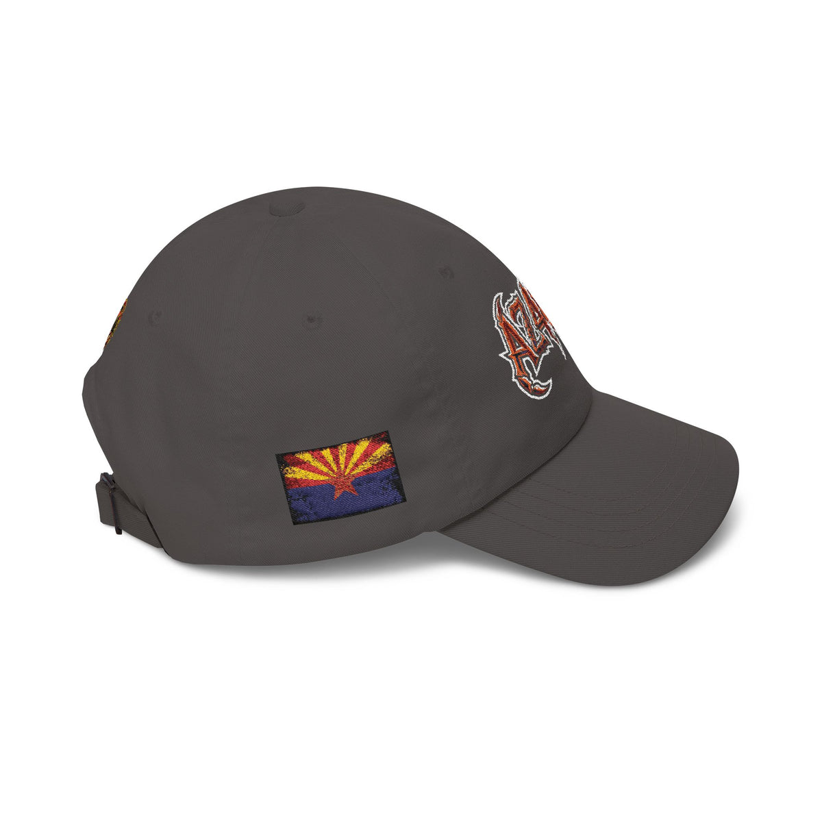 Dad Cap — Retro Grunge Scorpion Patch Baseball Hat
