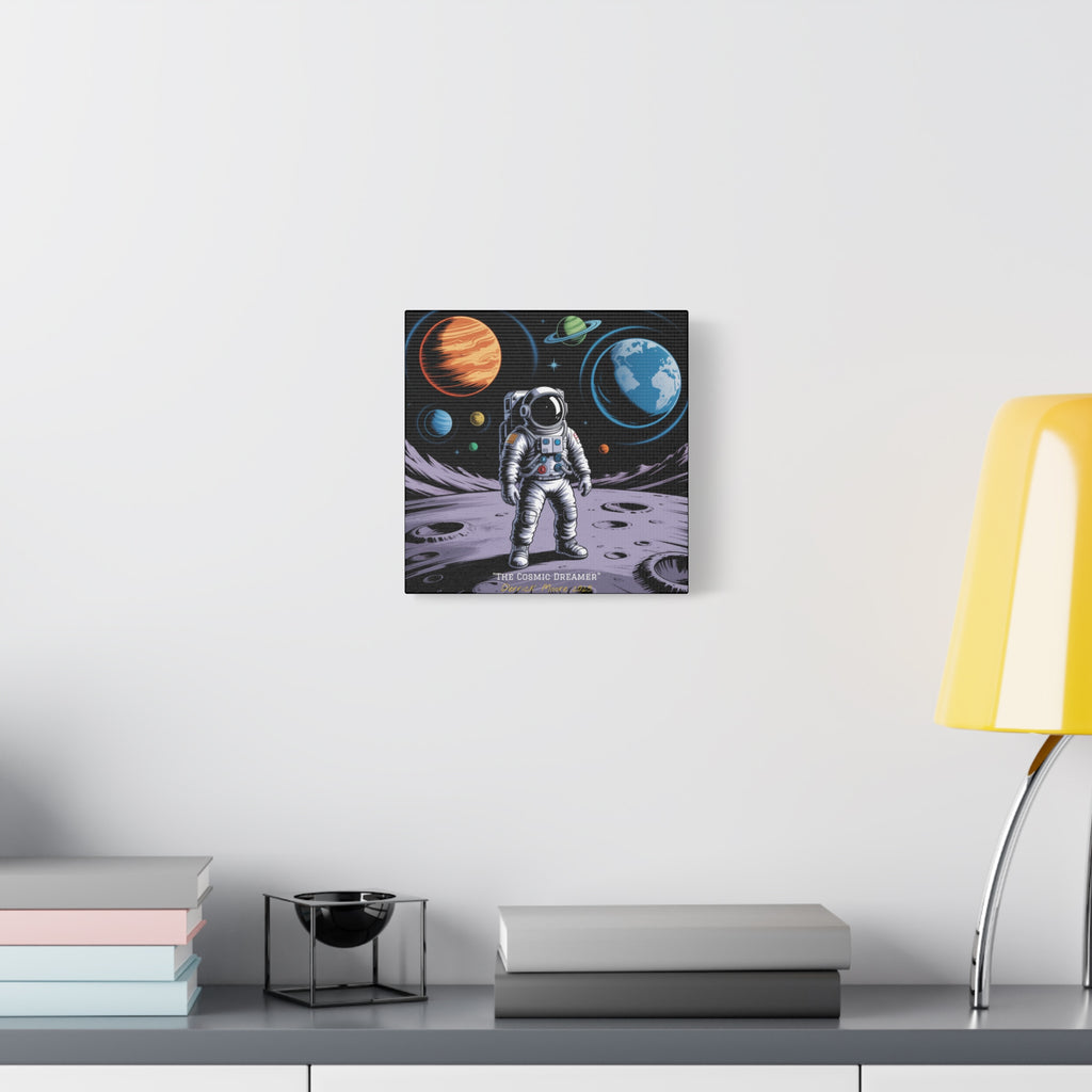 "The Cosmic Dreamer" 2025 - Matte Stretched Canvas Wall Art