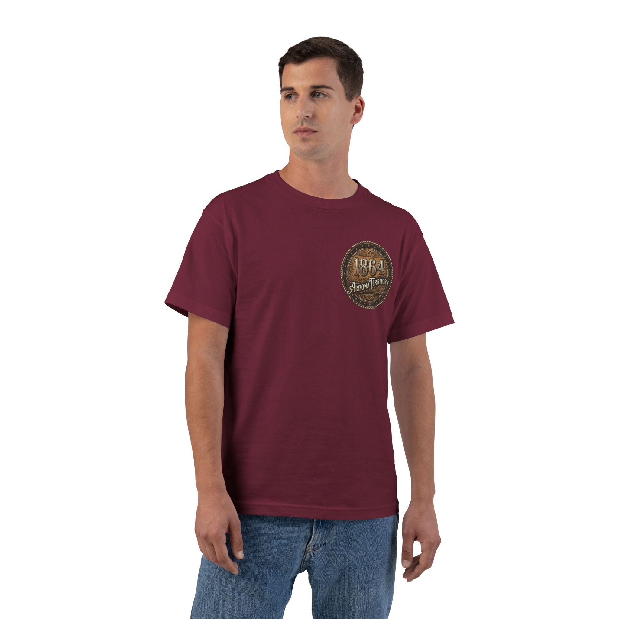 Arizona Territory 1864 T-Shirt — Vintage Map 'We Want Vegas Back' Tee