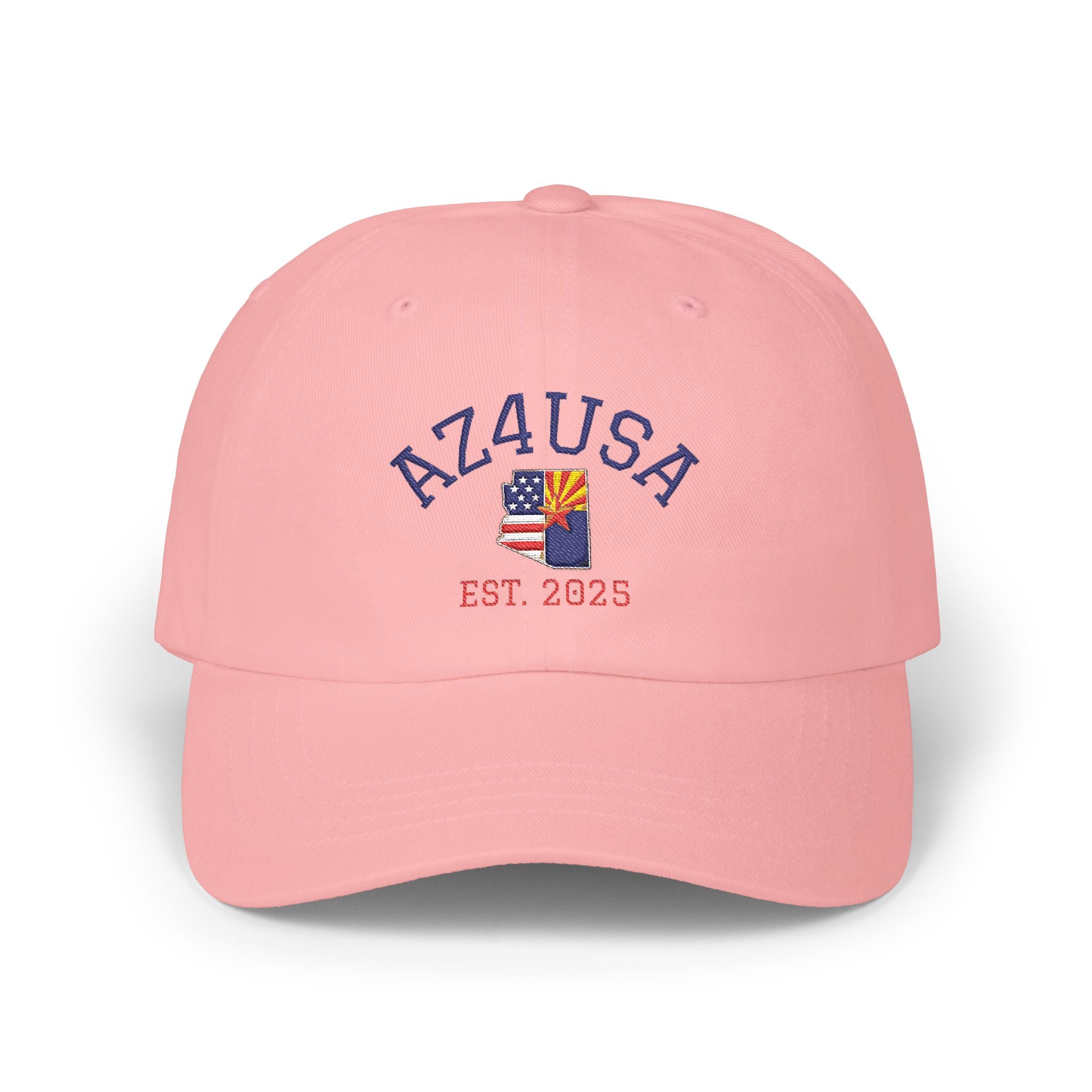 Classic Dad Cap with AZ4USA Design, Ideal for Casual Outings, Gifts, Holidays, Sports Events, Travel
