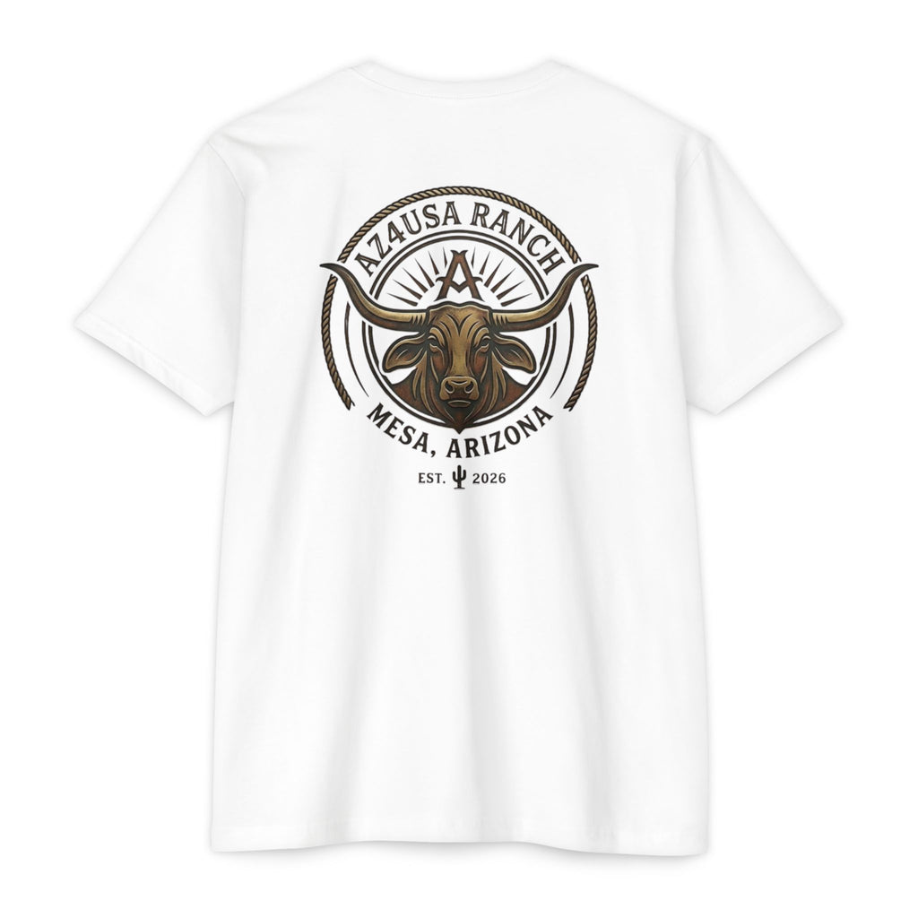 Arizona Ranch T-Shirt — "AZ4USA Ranch" Western Graphic Tee