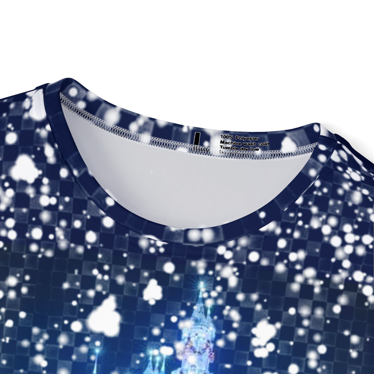 Disneyland Christmas Castle All-Over Print - mens jersey