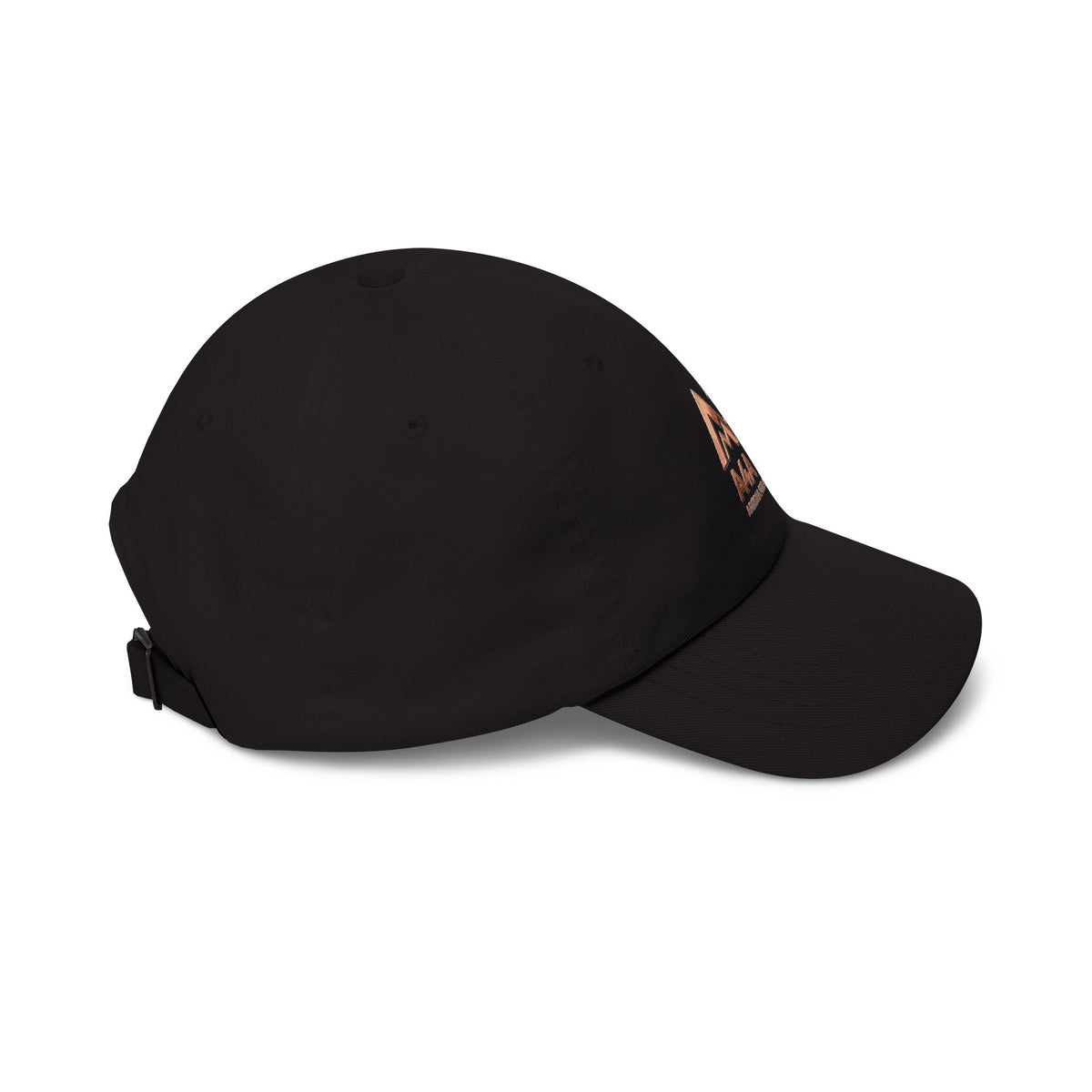 Classic Dad Cap — Metallic Rose Gold AZ4USA Embroidered Baseball Hat
