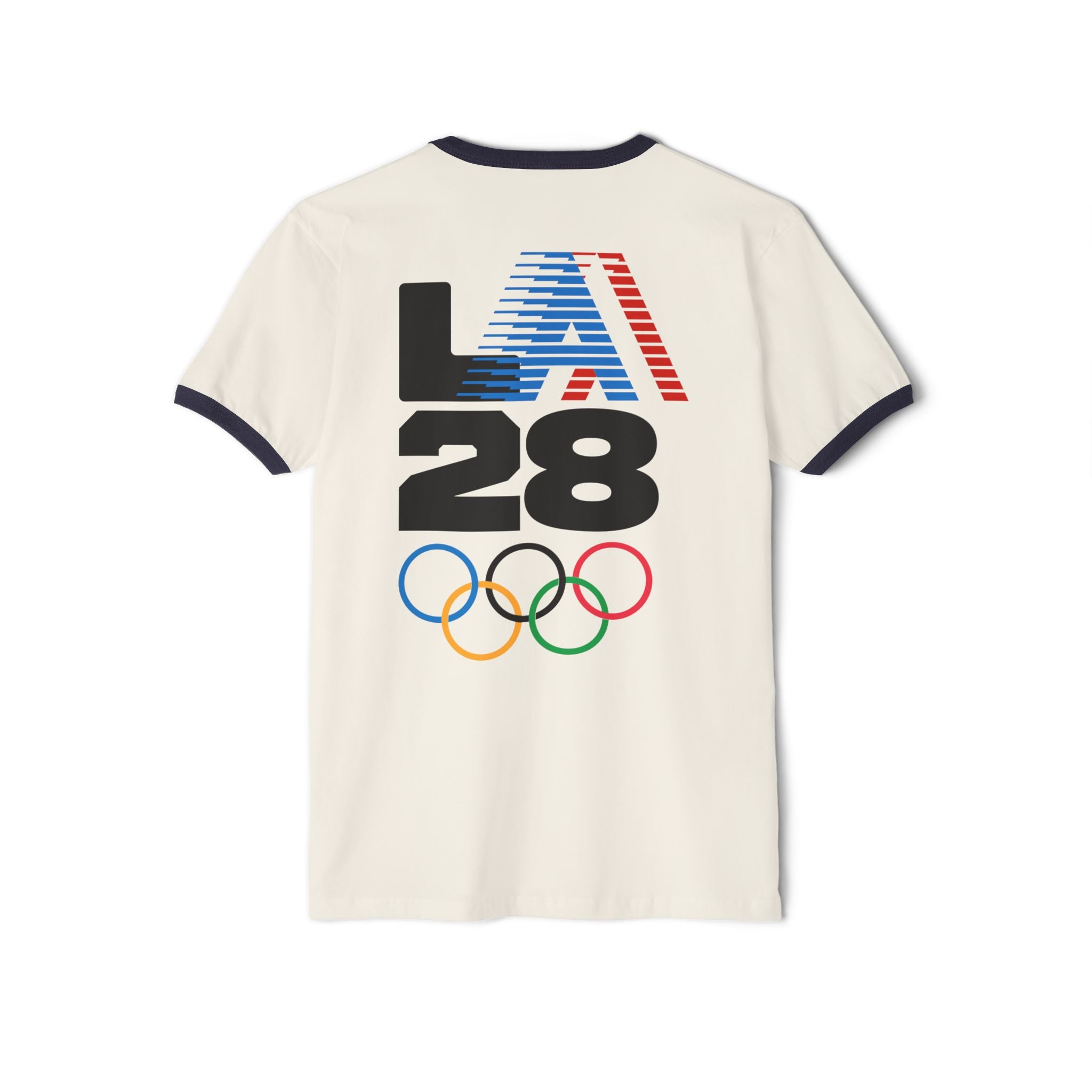 Team USA Ringer T‑Shirt — LA28 Olympic Retro Tee