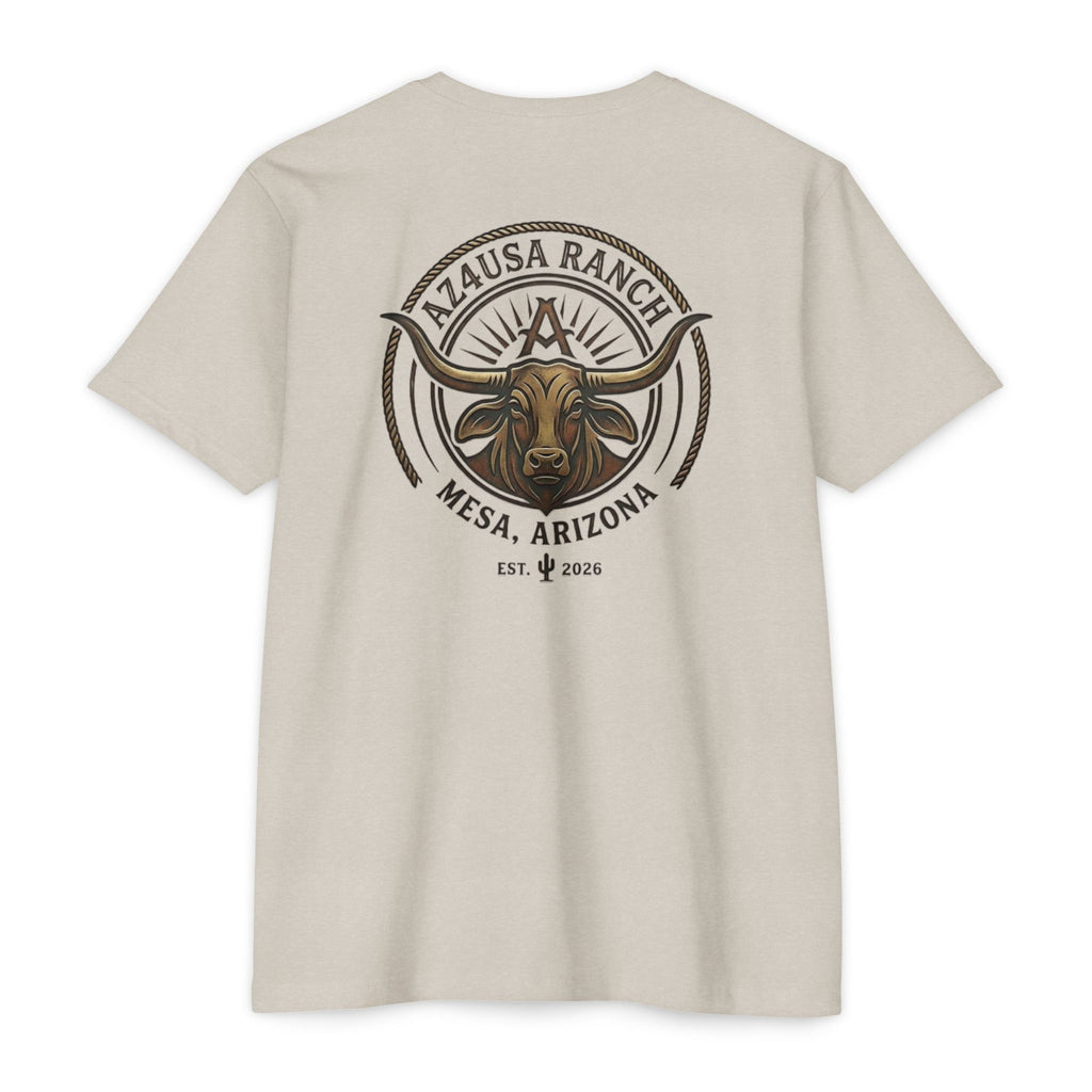 Arizona Ranch T-Shirt — "AZ4USA Ranch" Western Graphic Tee