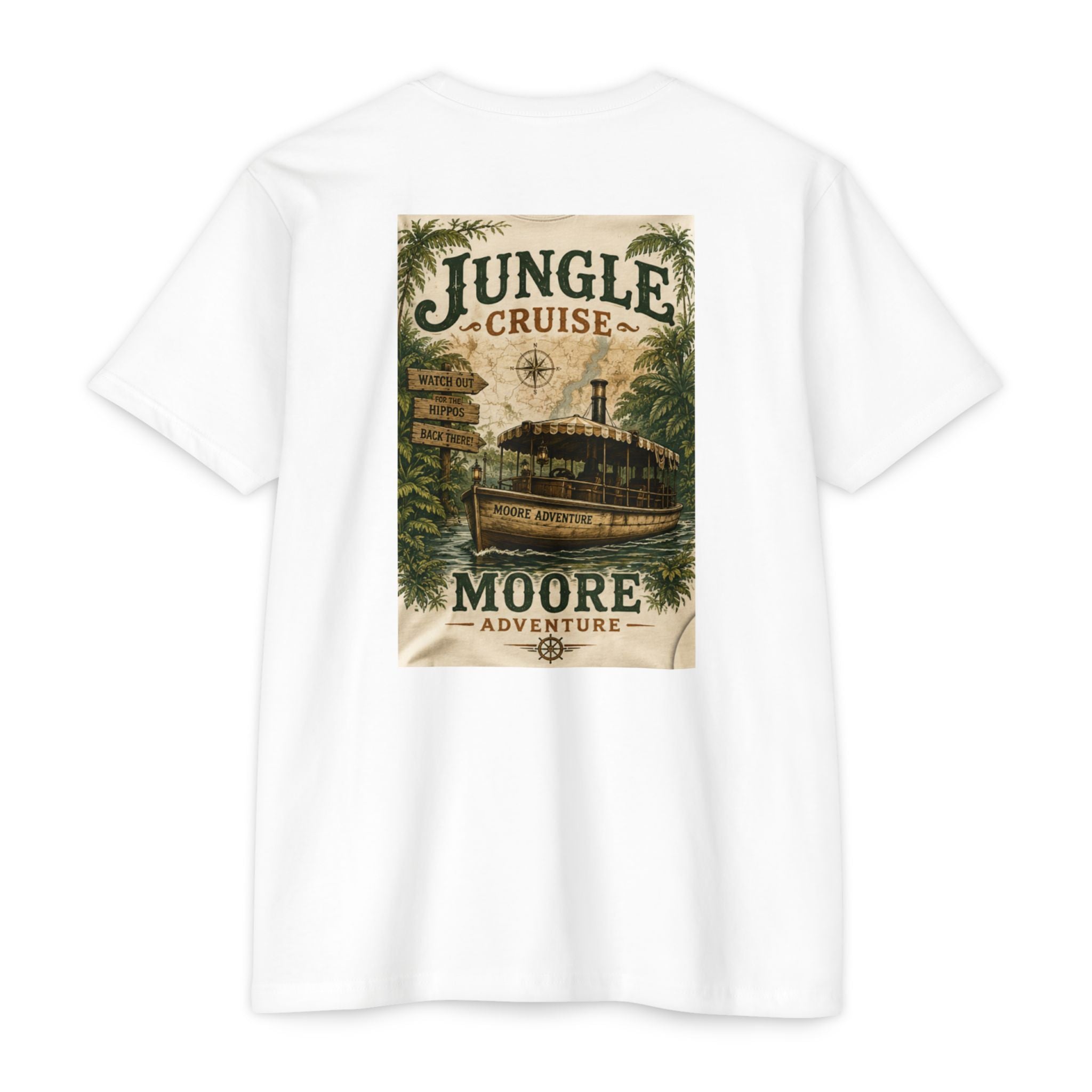 Jungle Cruise Adventure T-Shirt — Moore Riverboat Vintage Travel Tee