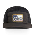 AZ 4 USA  - USA Flag-Two-Tone Nylon Cap — Graffiti Flag Patch Hat