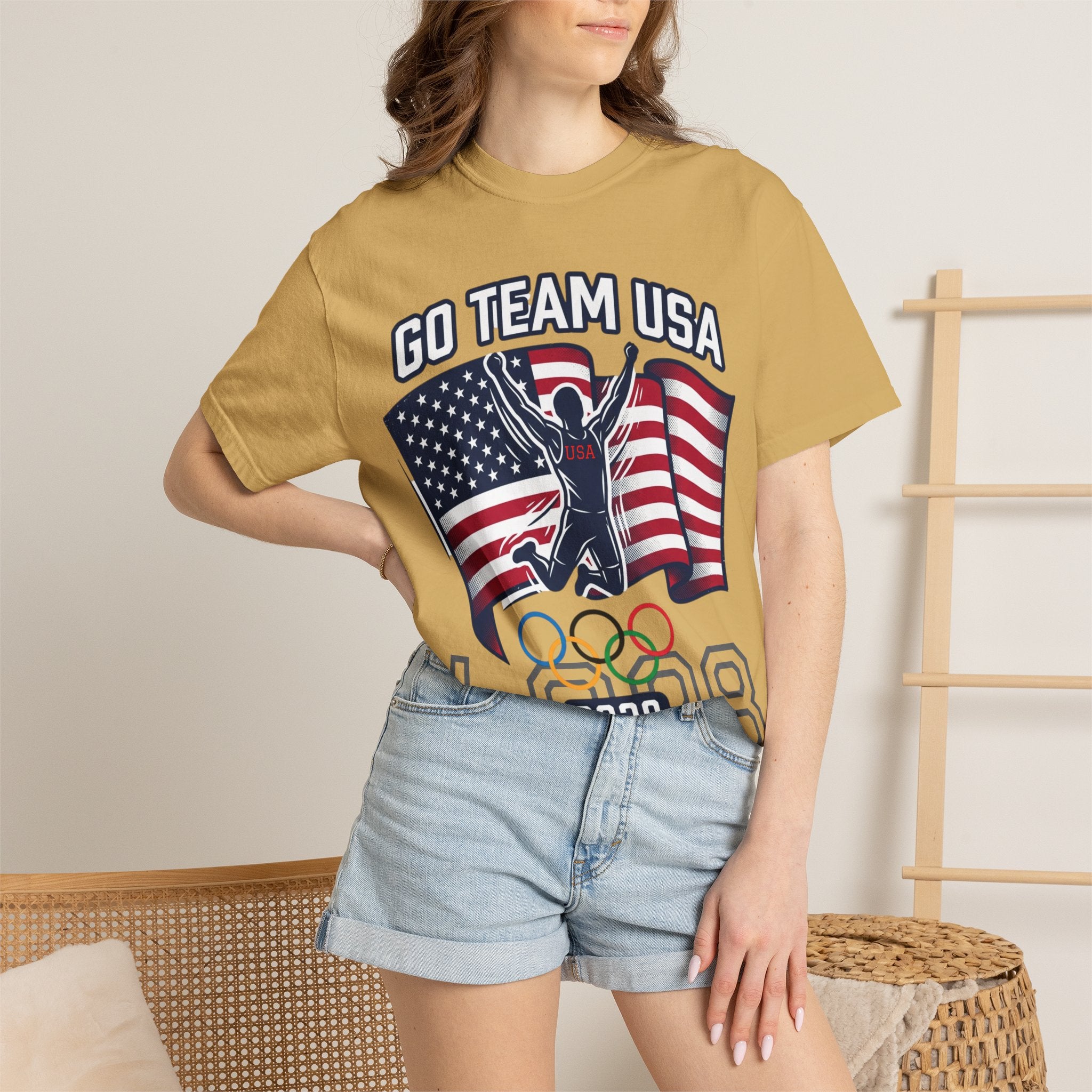 Team USA LA28 Olympics T-Shirt — Go Team USA Graphic Tee