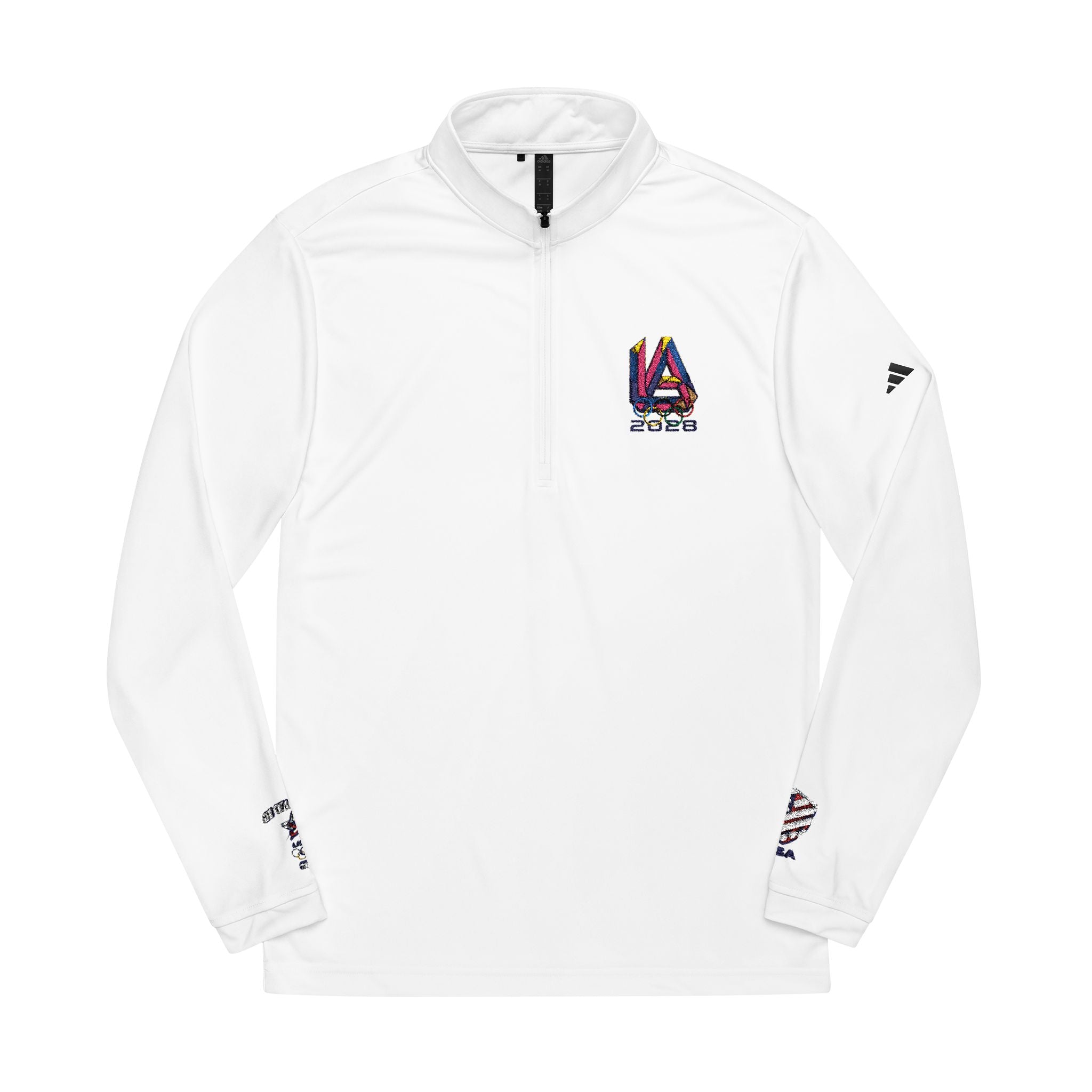 Embroidered LA 2020 Quarter-Zip Pullover