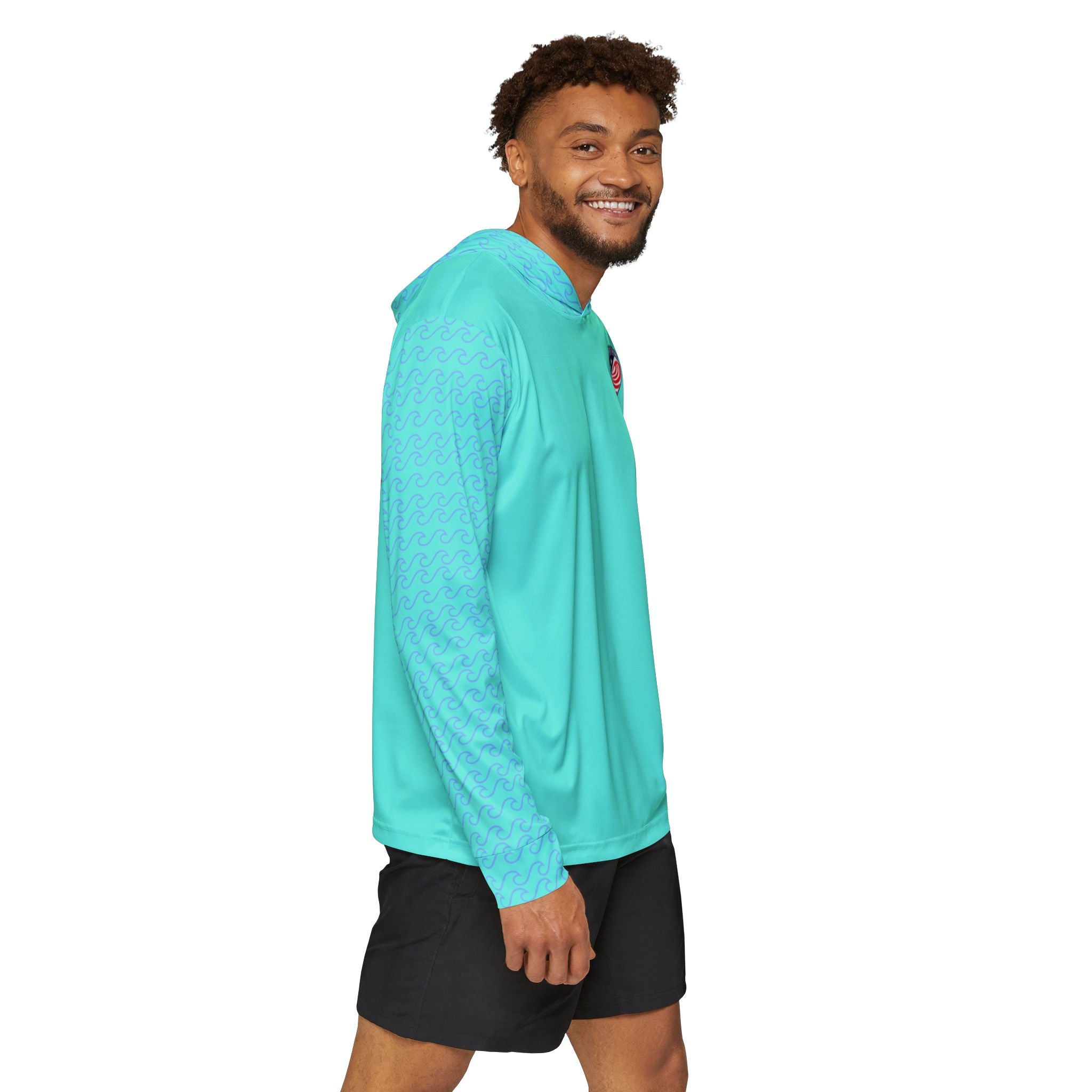 Surf Vibes Hoodie — USA Surf Society Graphic Warmup Hoodie