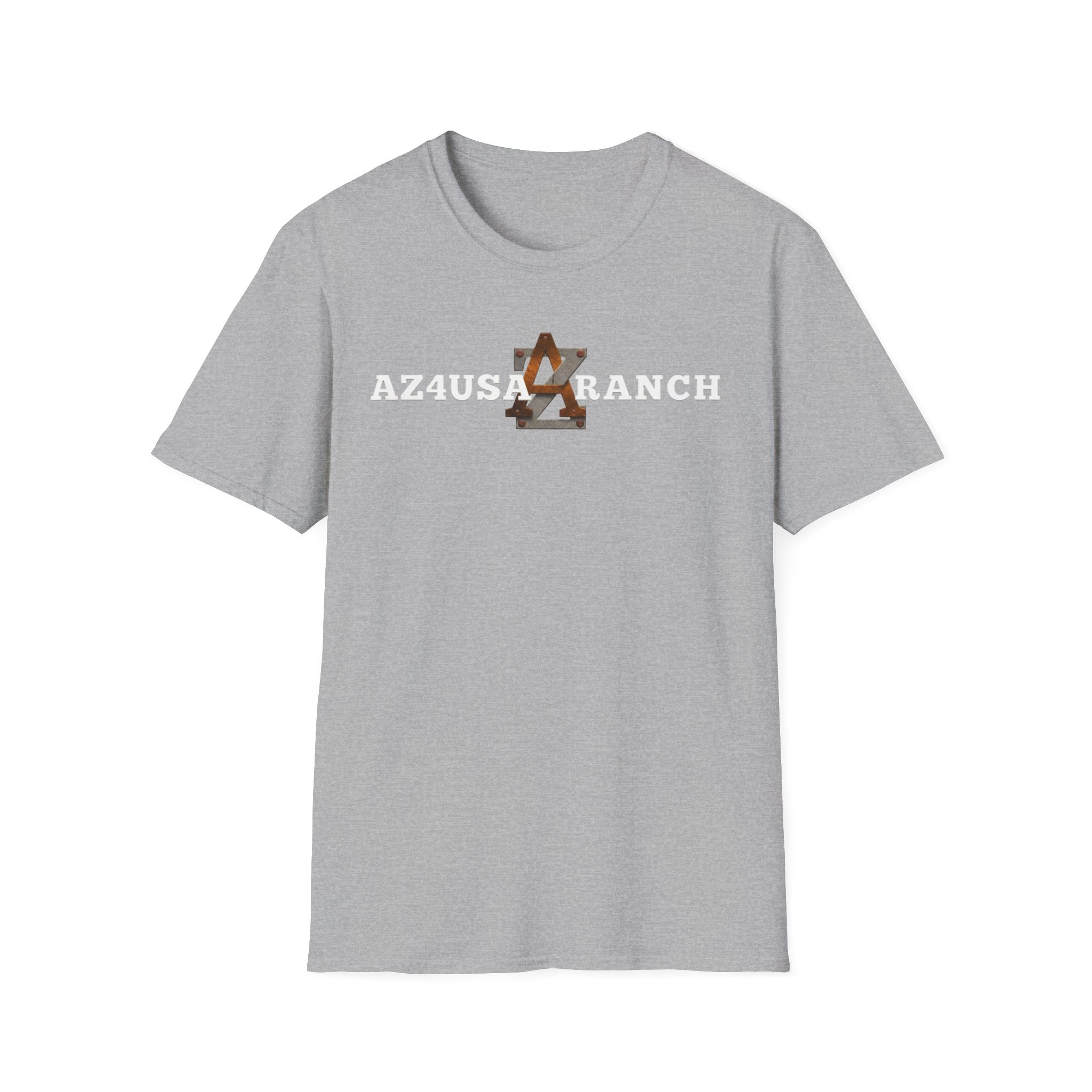 AZ4USA Ranch Logo T-Shirt — Rustic Western Graphic Tee