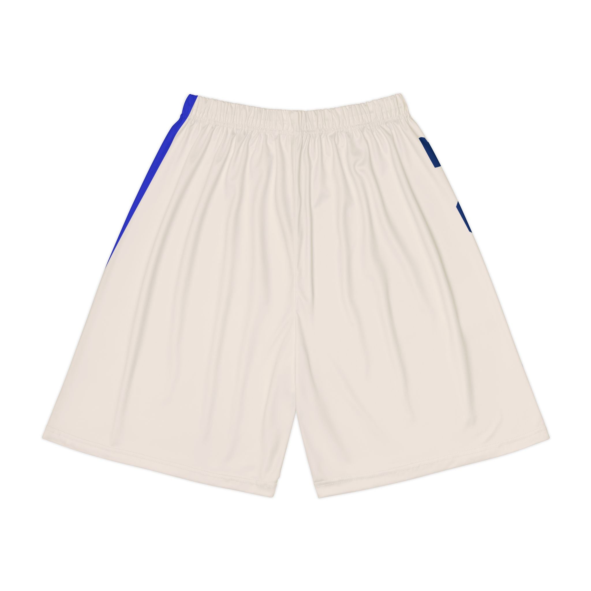 Olympic Vibes Men’s Athletic Shorts — Retro Rings & Tricolor Side Stripes