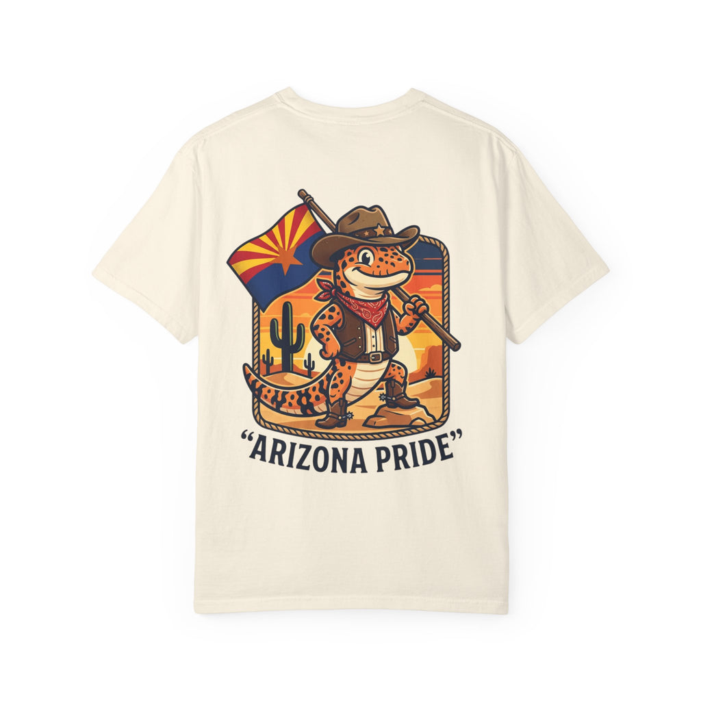 Arizona Pride T-Shirt — Desert Gecko Cowboy Graphic Tee