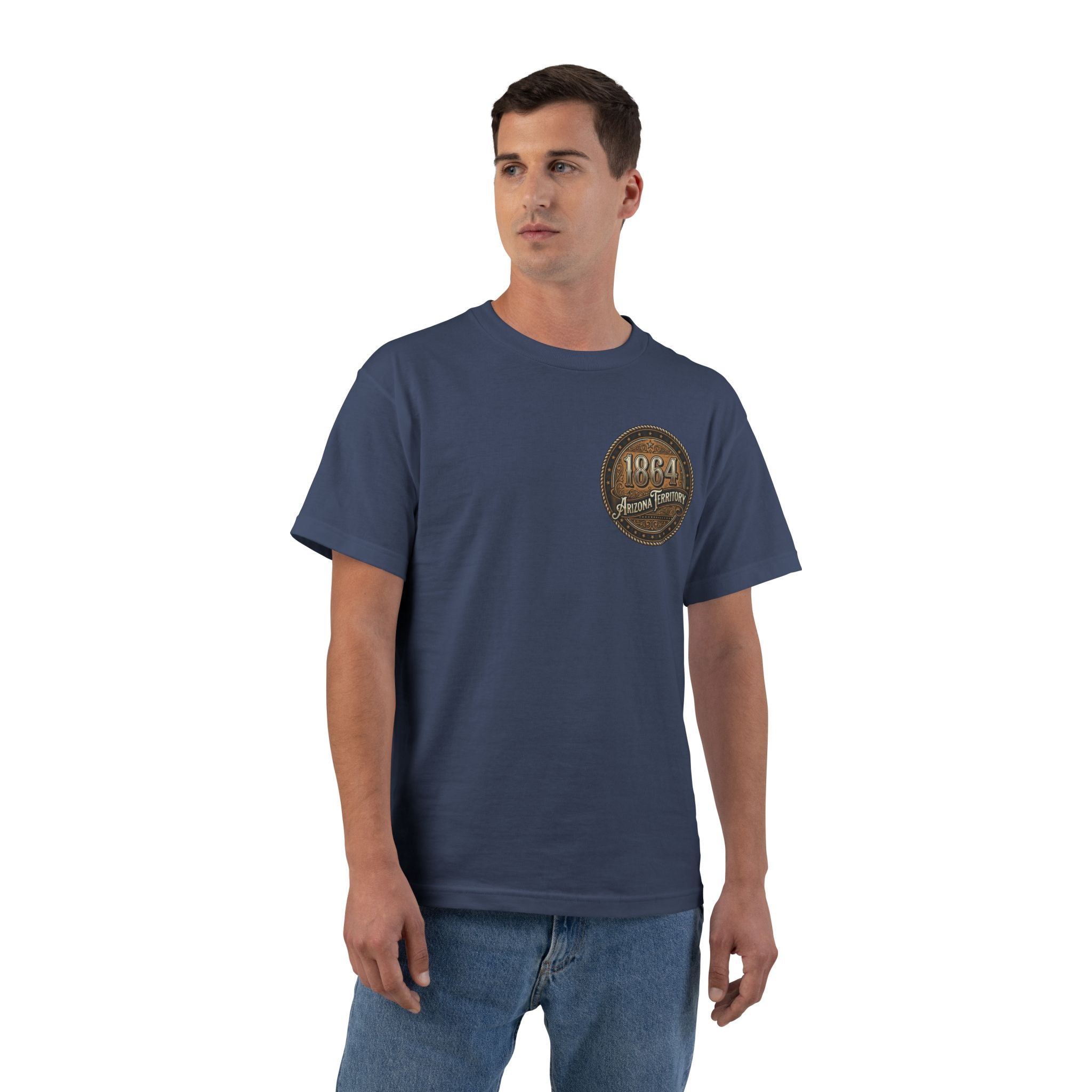 Arizona Territory 1864 T-Shirt — Vintage Map 'We Want Vegas Back' Tee