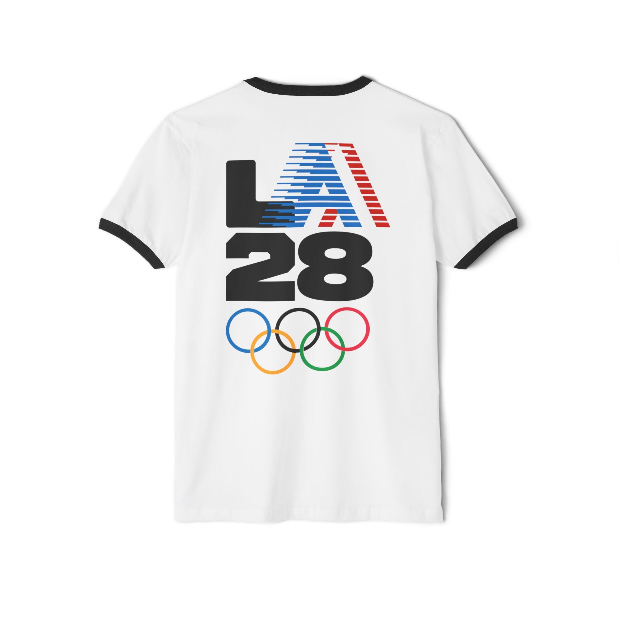 Team USA Ringer T‑Shirt — LA28 Olympic Retro Tee