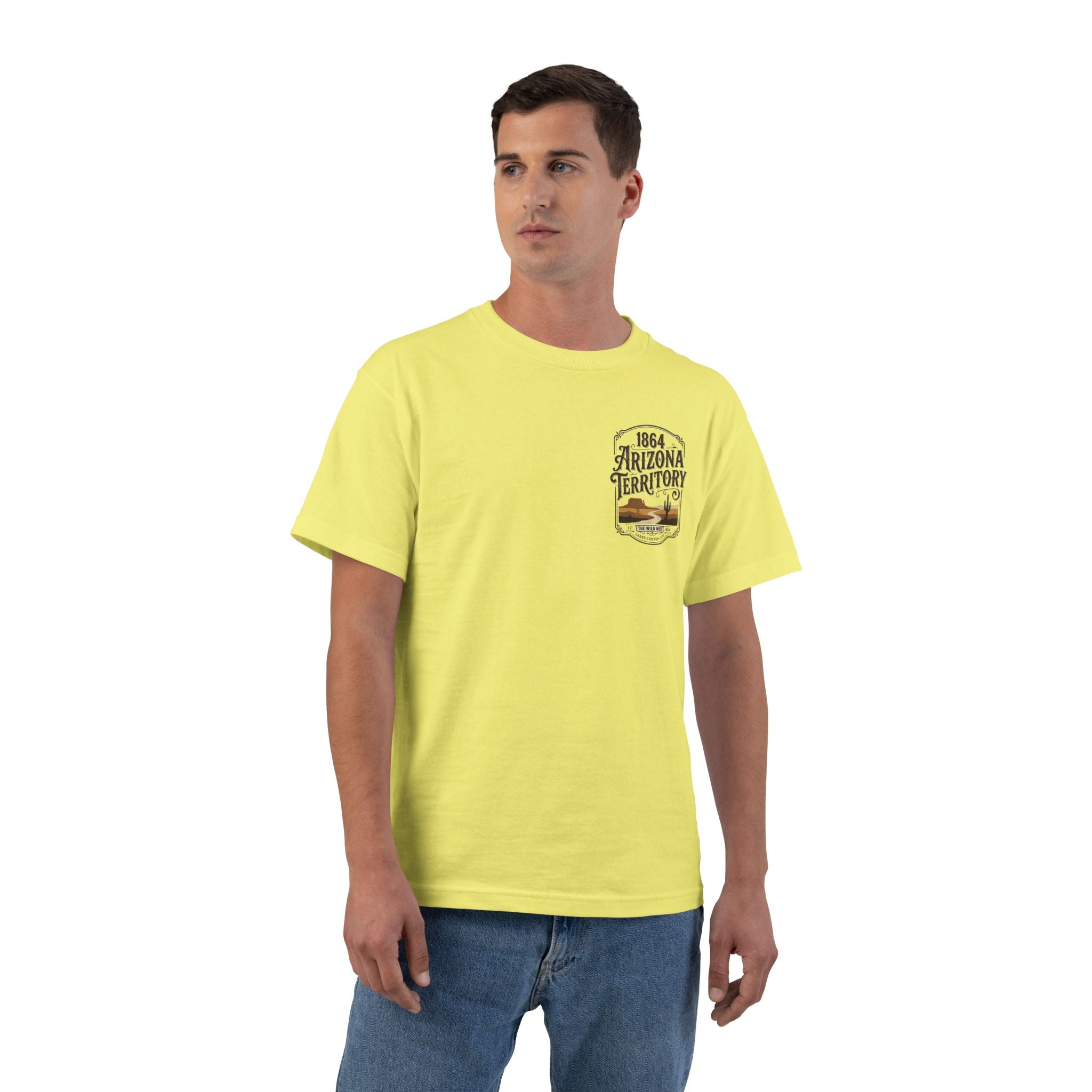 Arizona Territory 1864 T-Shirt — Vintage Map 'We Want Vegas Back' Tee