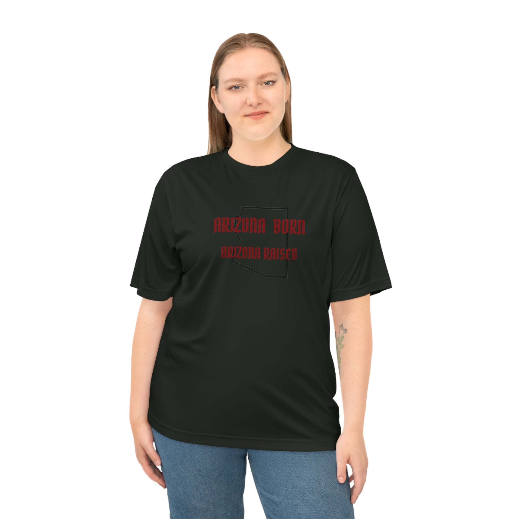 Arizona Born Performance T-Shirt — ‘Vita Deus’ Graphic Active Tee