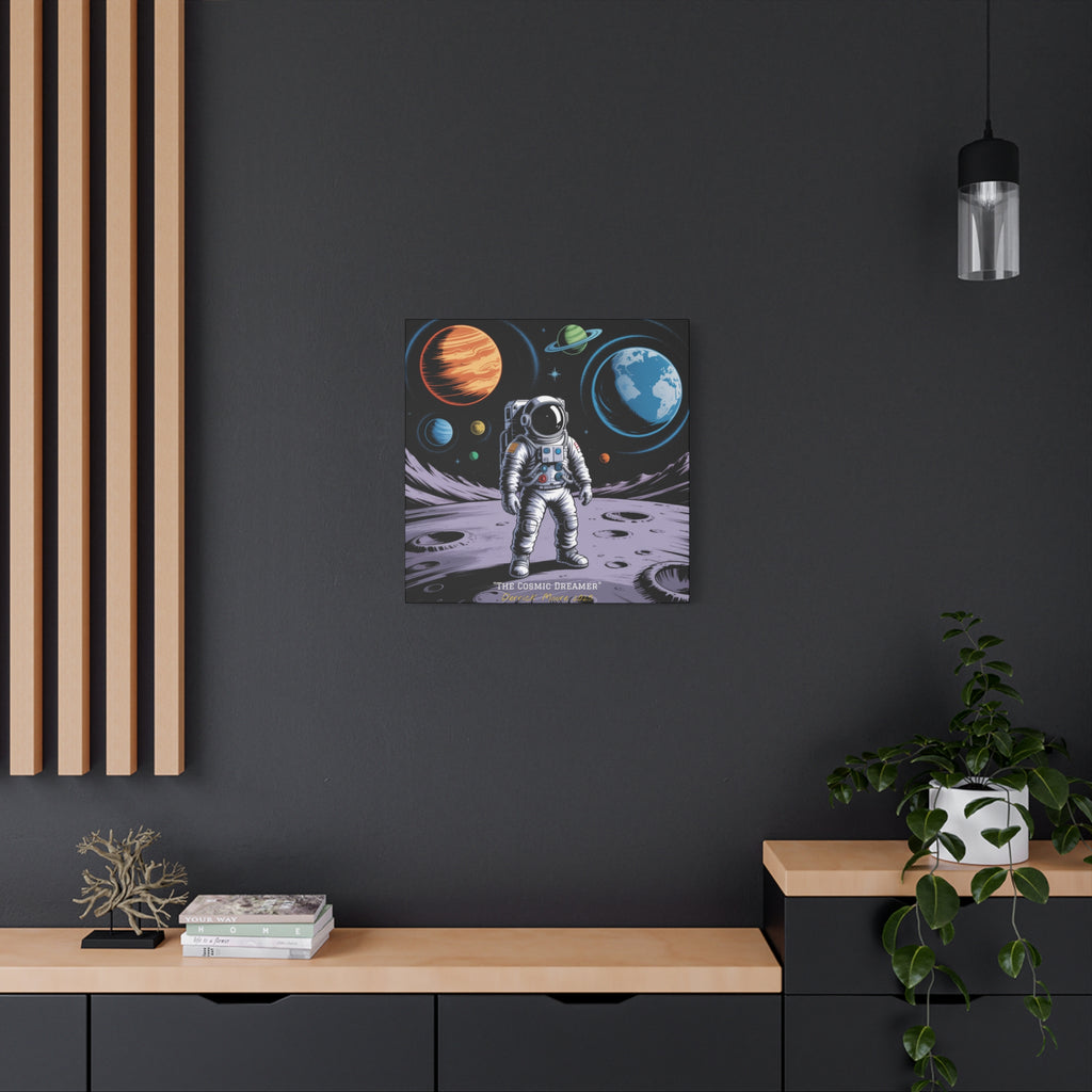 "The Cosmic Dreamer" 2025 - Matte Stretched Canvas Wall Art